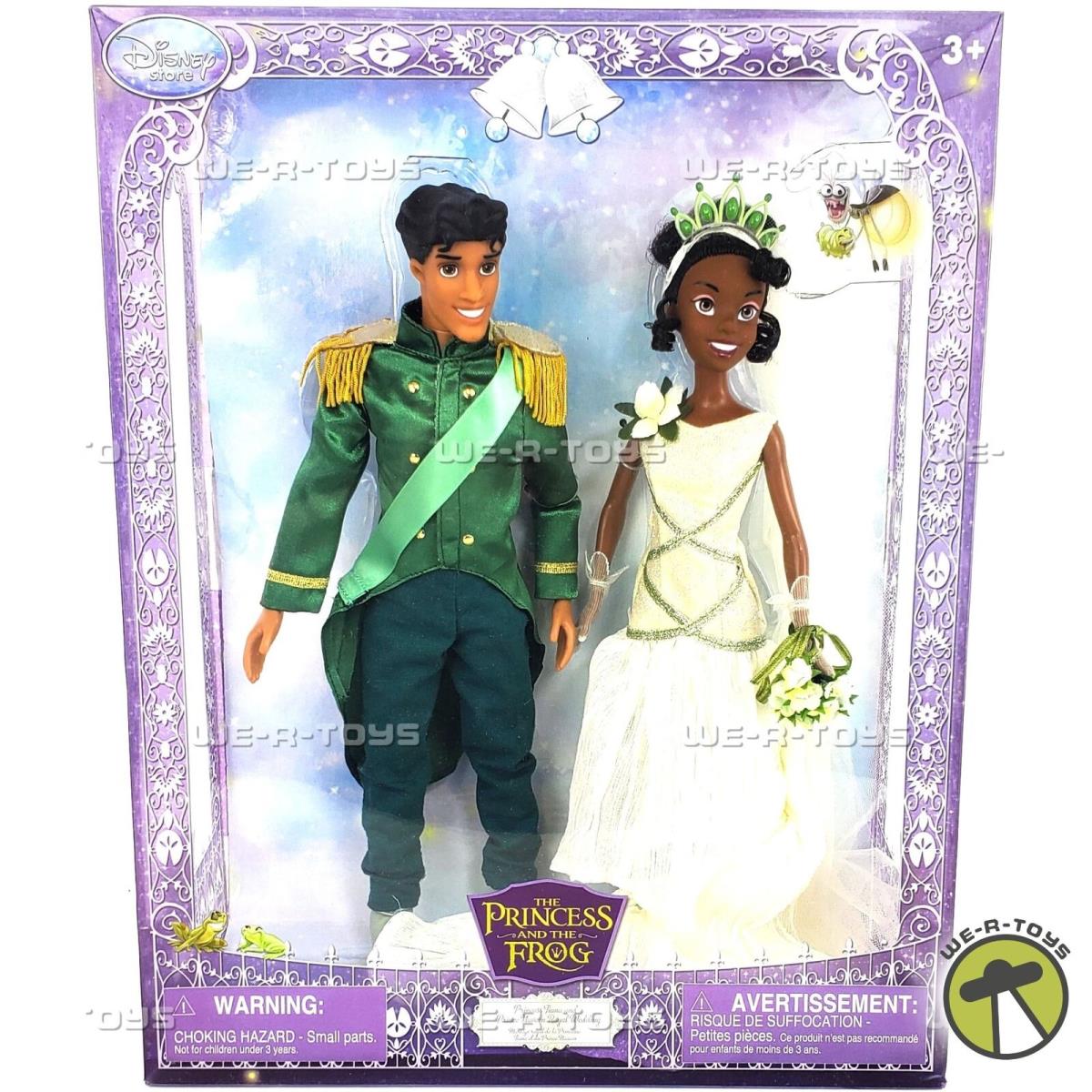 Disney`s Princess and The Frog Tiana and Naveen Royal Wedding Dolls 2010 Mattel