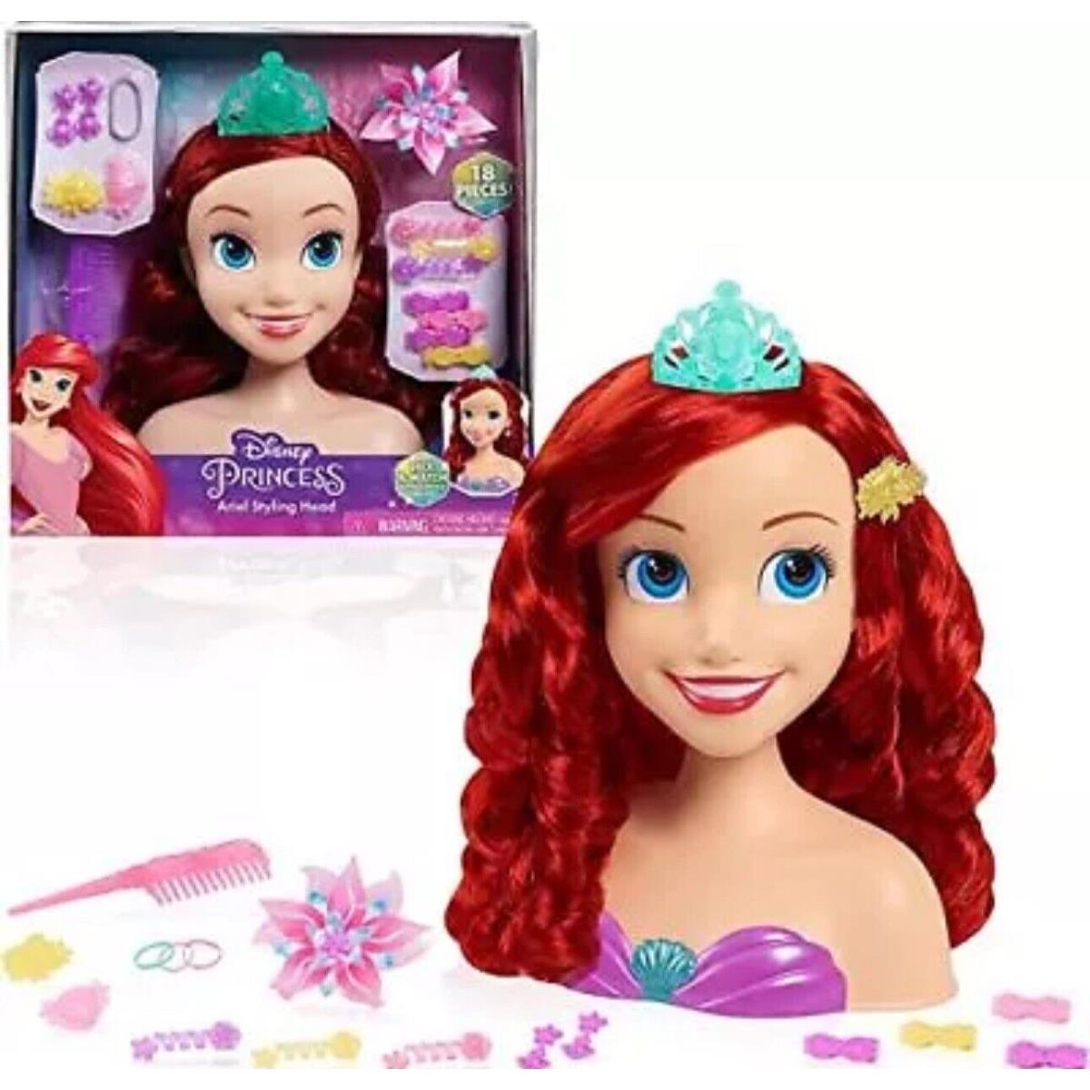 Disney Princess Ariel Styling Head Mix Match Accessories 3+