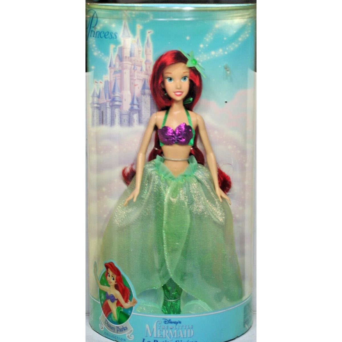 Disney Ariel Doll Little Mermaid Princess Theme Parks La Petite Siren Barbie