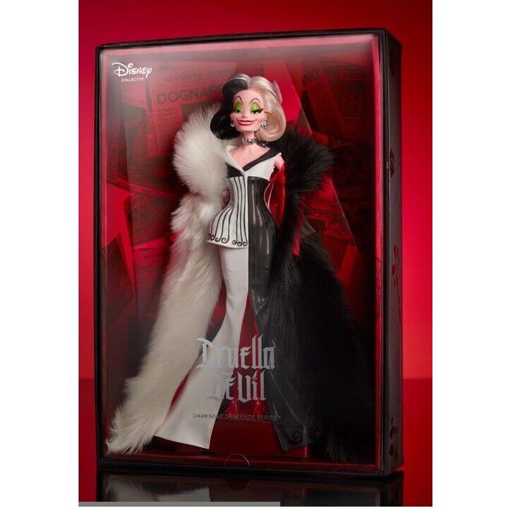 Mattel Creations Disney Collector Darkness Descends Cruella De Vil Doll HWP46