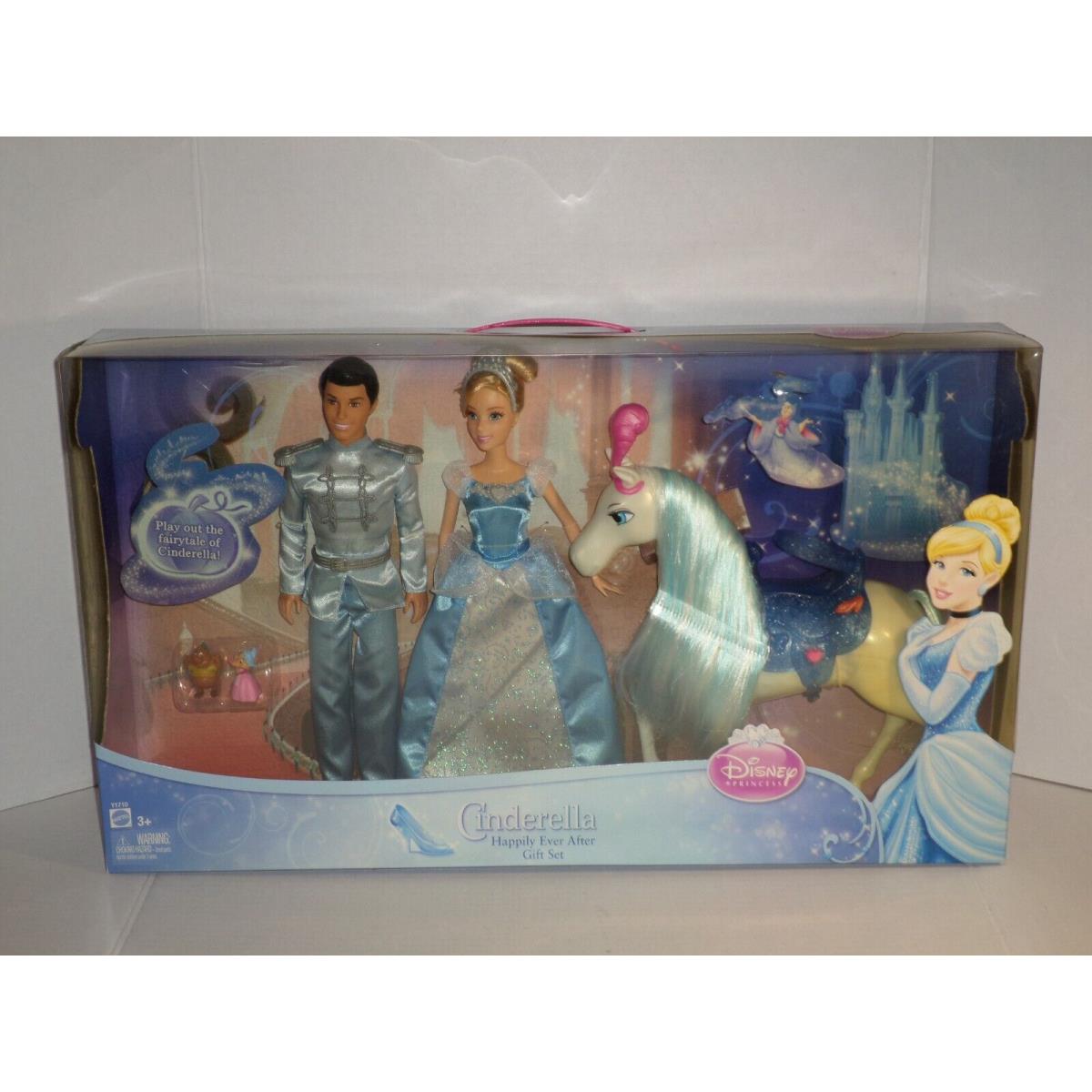 Disney Princess Cinderella Happily Ever After Gift Set with Horse Cute