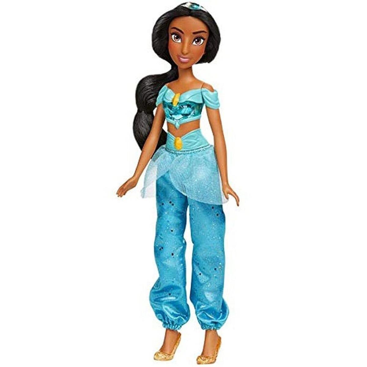 Disney Princess Royal Shimmer Jasmine Doll Fashion Doll with Skirt