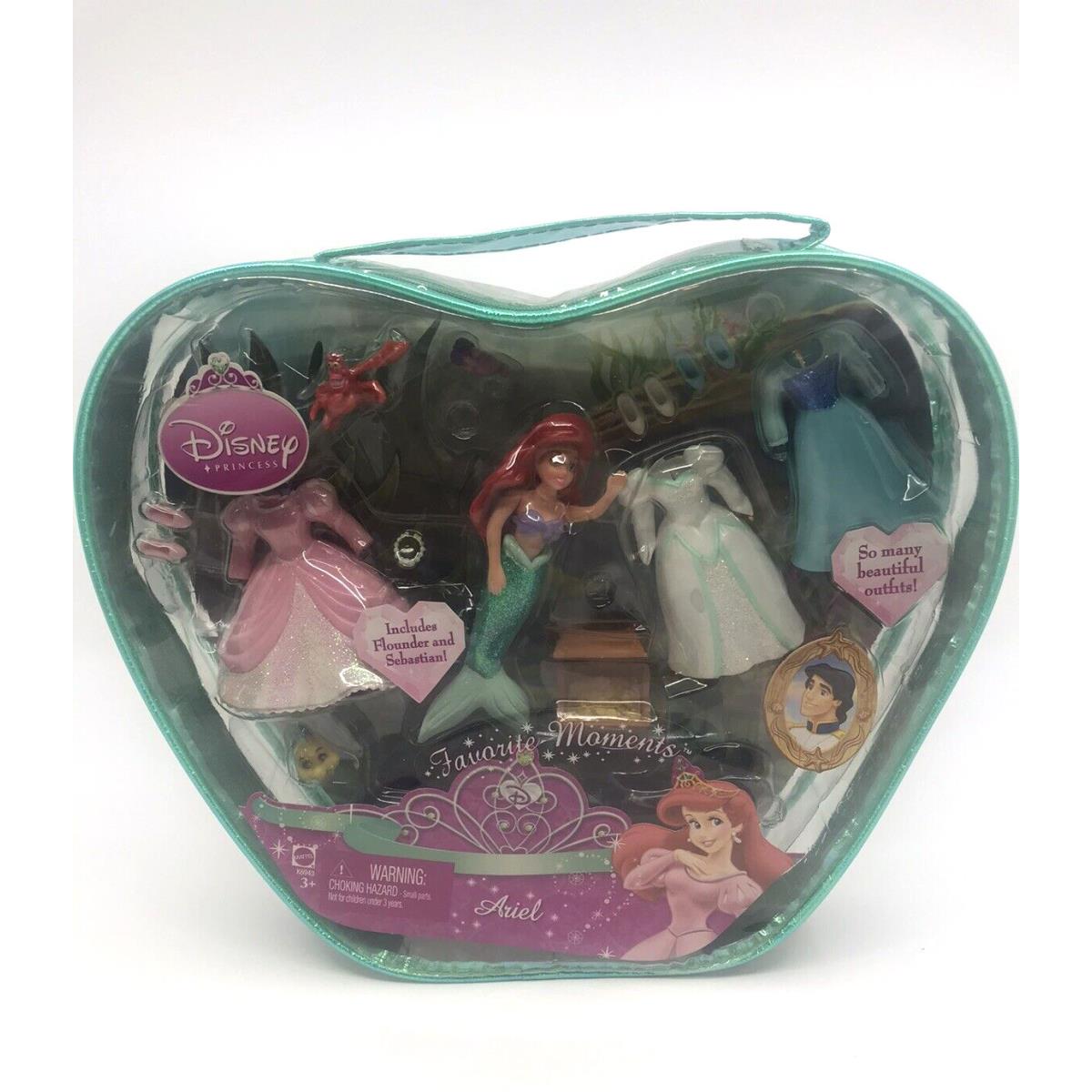 Disney Princess Favorite Moments Ariel Doll Set 2007 in Package Rare