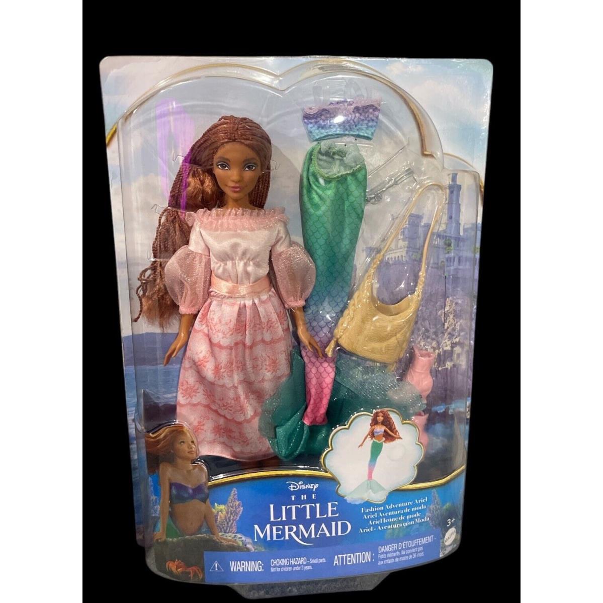 Disney Princess The Little Mermaid Fashion Adventure Ariel Doll 2023 Movie AA