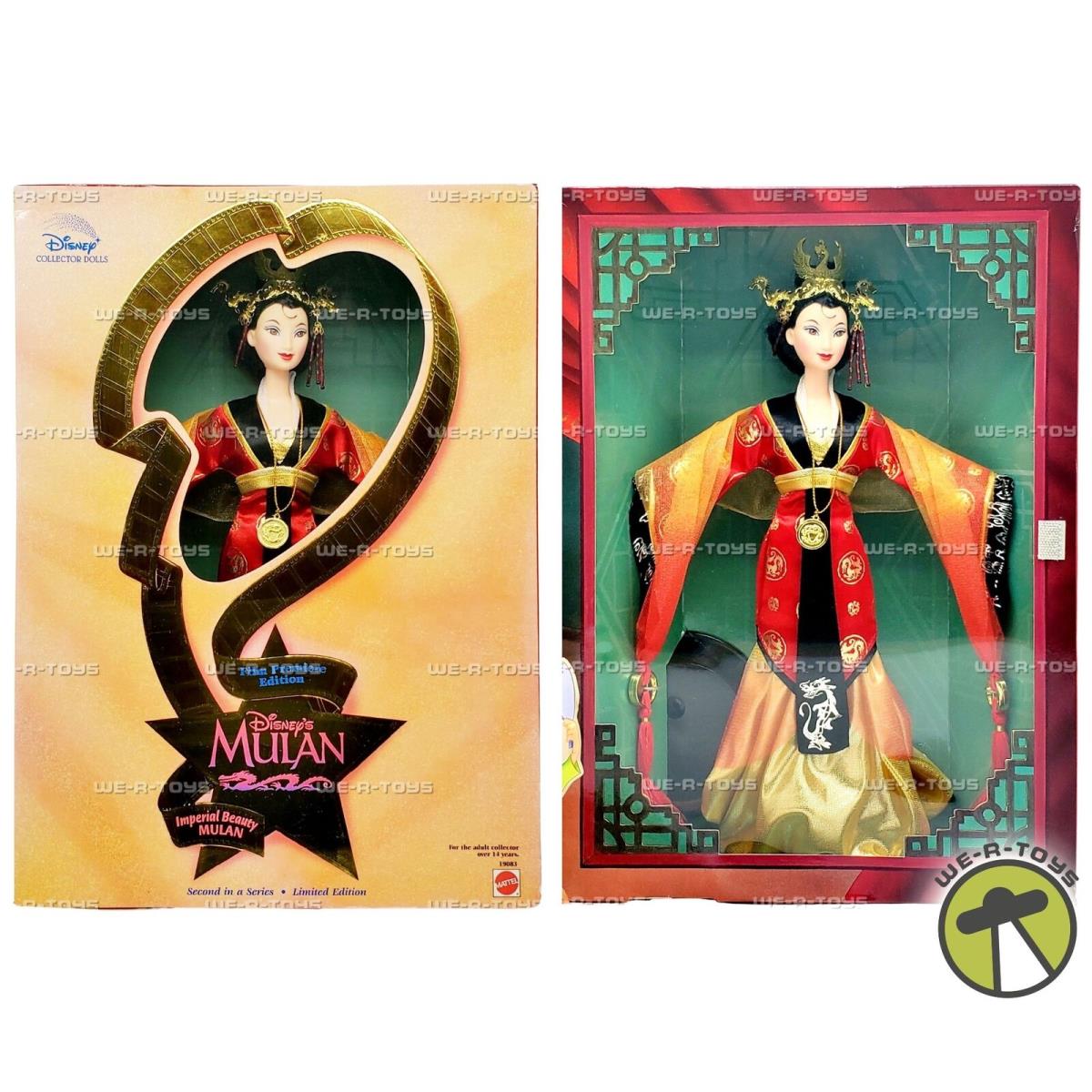 Disney Mulan Film Premiere Edition Imperial Beauty Doll 1998 Mattel 19083