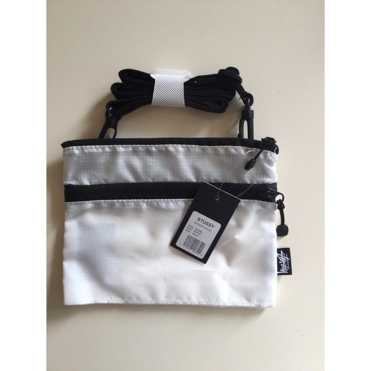 Stussy Ripstop White Pouch