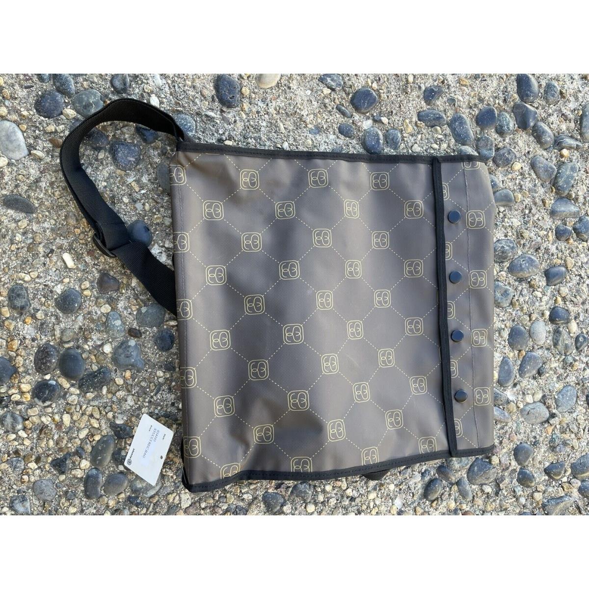 Vintage 90s Stussy Stucci Sample Bag Color Brown Gucci Streetwear Gorpcore