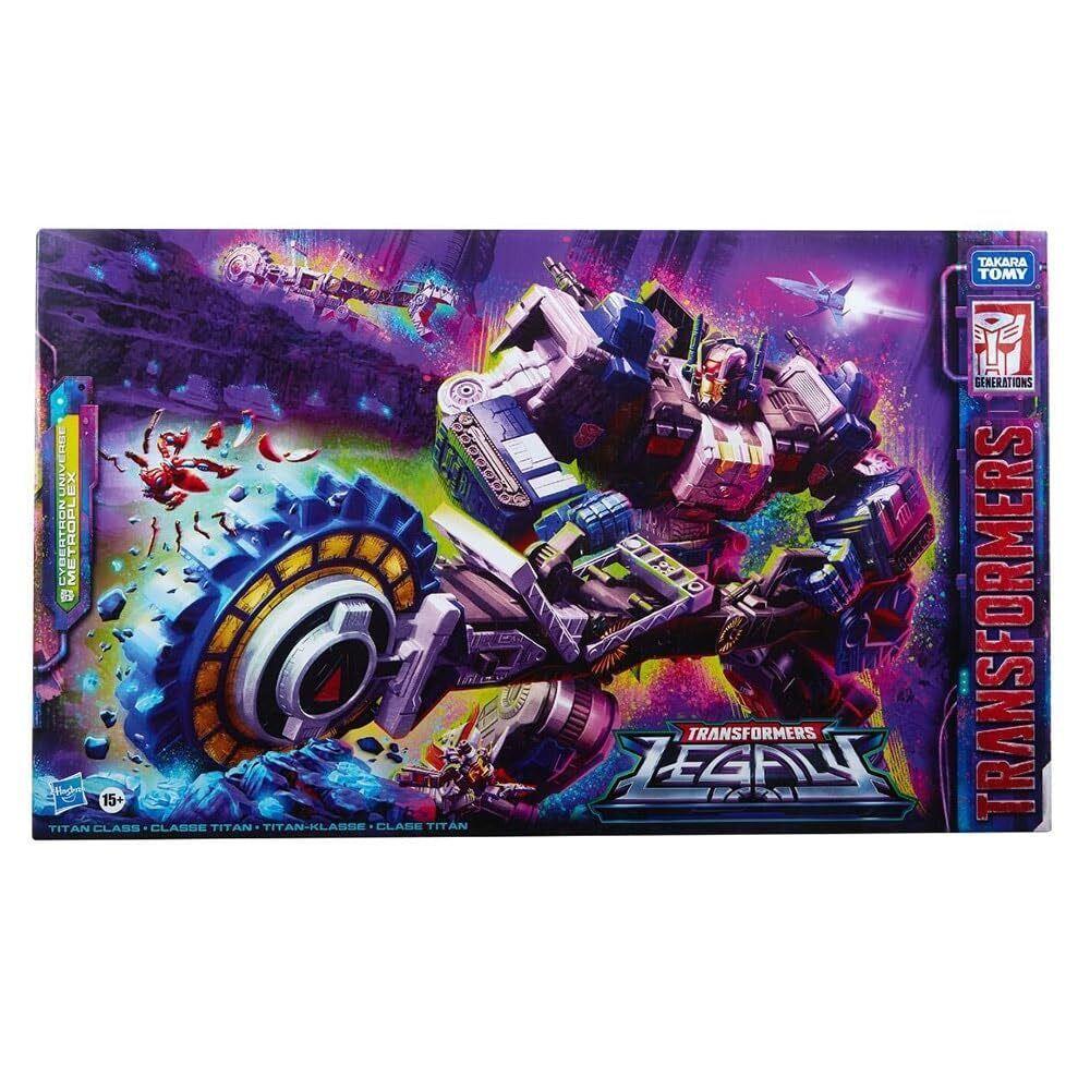 Toys Generations Legacy Series Titan Cybertron Universe Metroplex Action