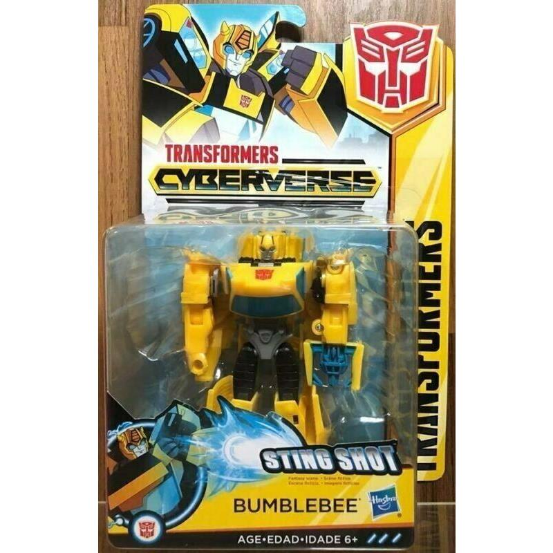 Hasbro Transformers Cyberverse Sting Shot Warrior Bumblebee Action Figure