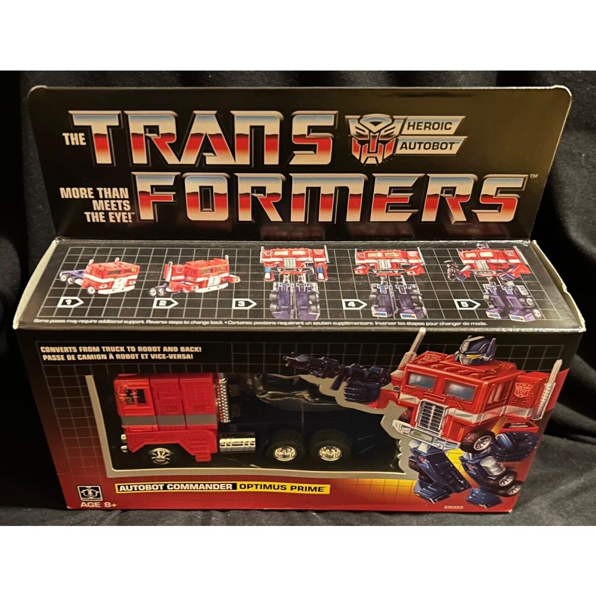 Transformers G1 Reissue Optimus Prime Walmart Exclusive