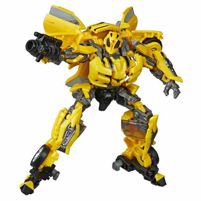 Transformers Toys Studio Series 49 Deluxe Class Movie 1 Bumblebee Action Figure