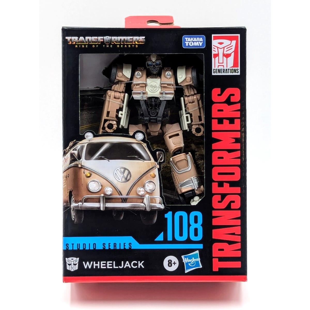 Hasbro Transformers Studio Series Deluxe Class 108 Wheeljack VW Bus