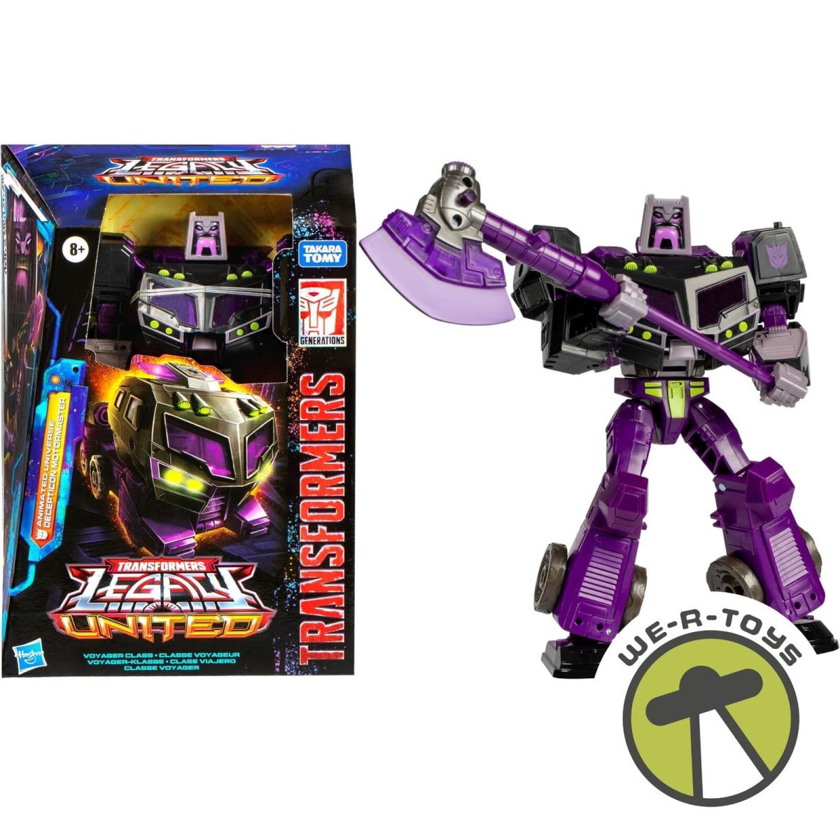 Transformers Decepticon Motormaster Legacy United Animated 7 Inch Action Figure