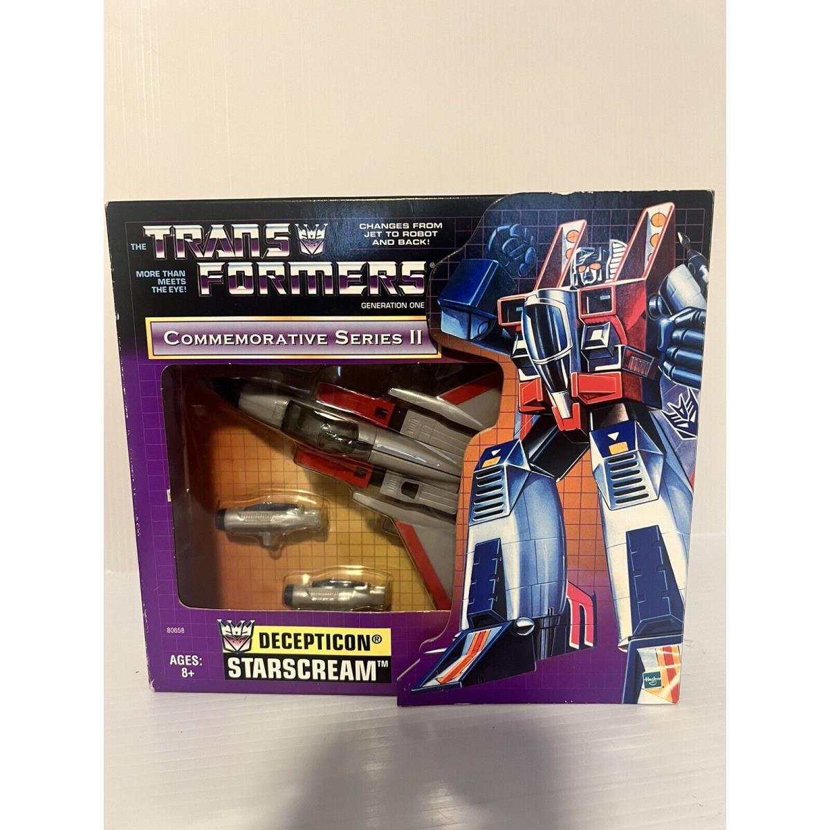 Transformers Commemorative Series II Starscream Decepticon GI 2002