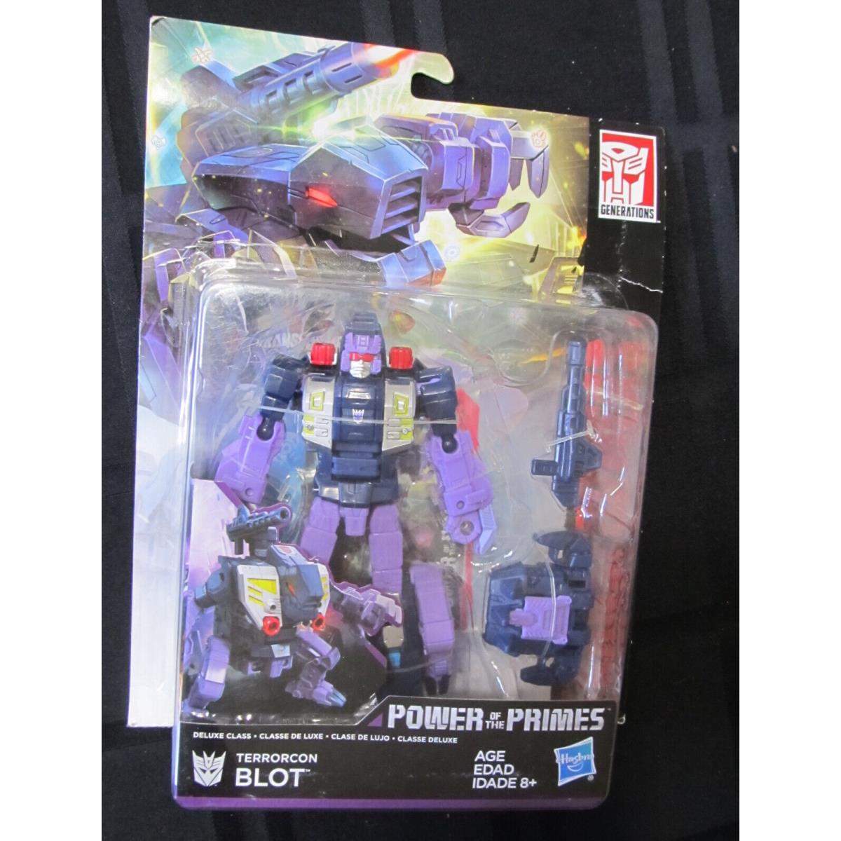 Transformers 2017 Terrorcon Blot Figure Decepticon Power of Primes Generations