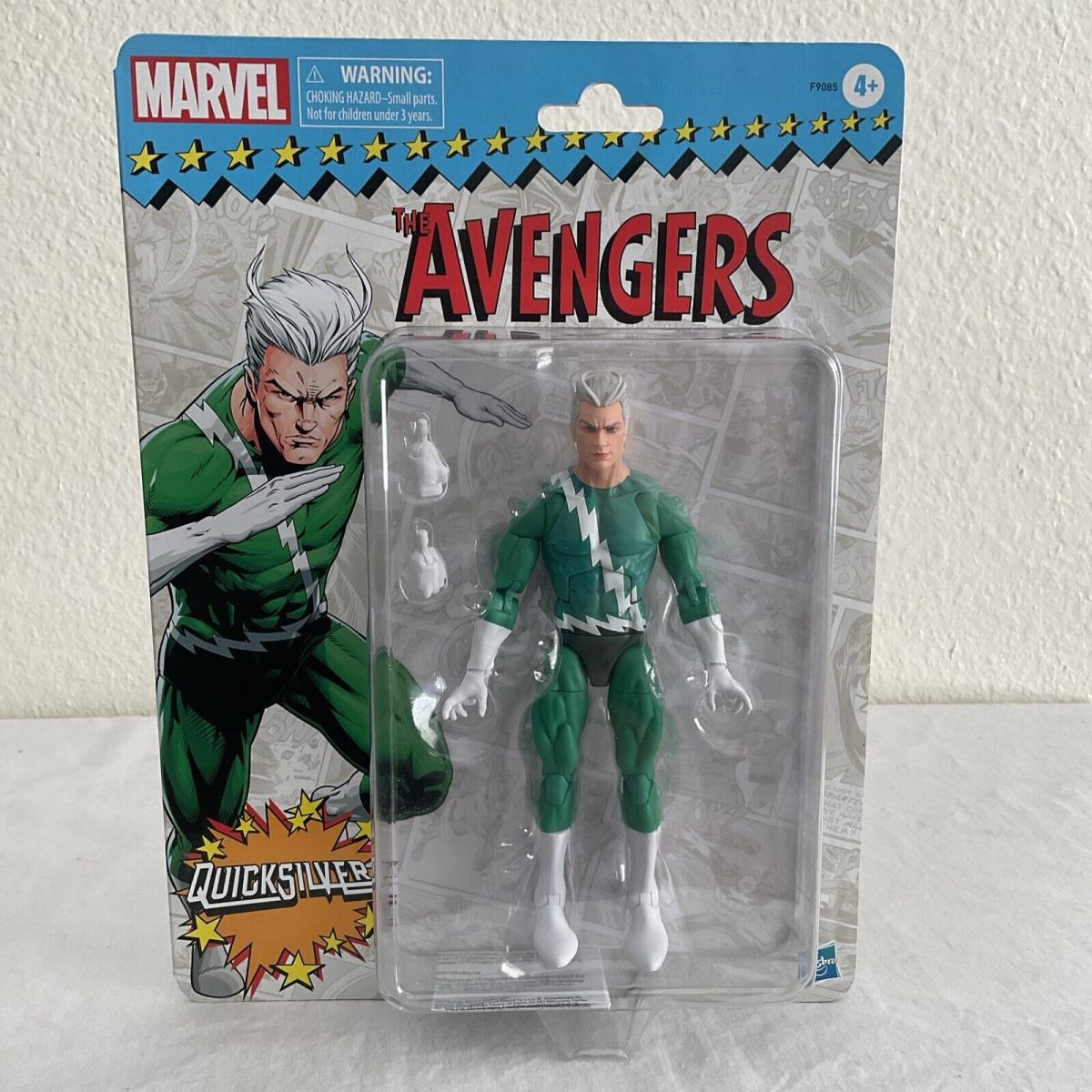 Avengers Marvel Legends Retro Quicksilver 6 Action Figure Walmart Exclusive