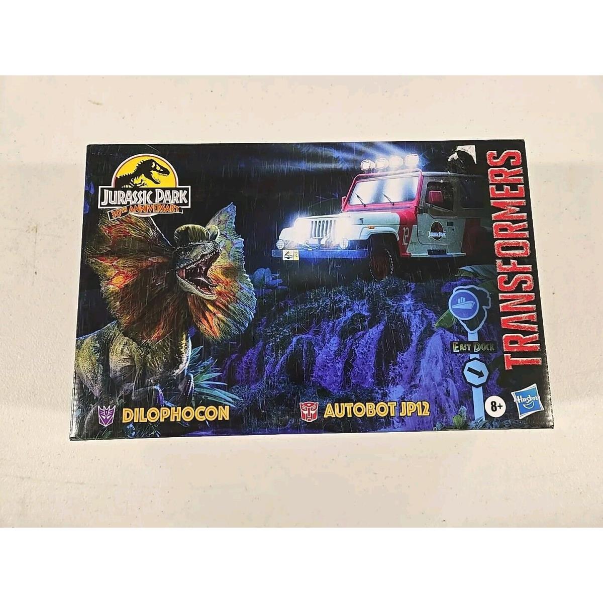 Transformers Jurassic Park x Toys Dilophocon Autobot JP12 Action Figures