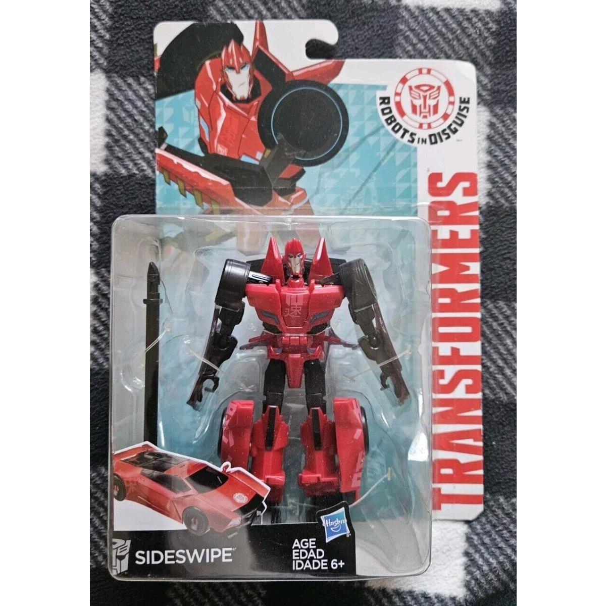 Transformers Rid Deluxe Warrior Sideswipe 2015