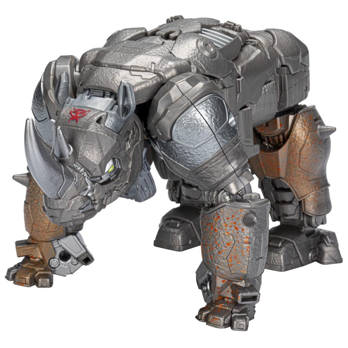 Transformers Toys Rise of The Beasts Movie Smash Changer Rhinox Converting Acti