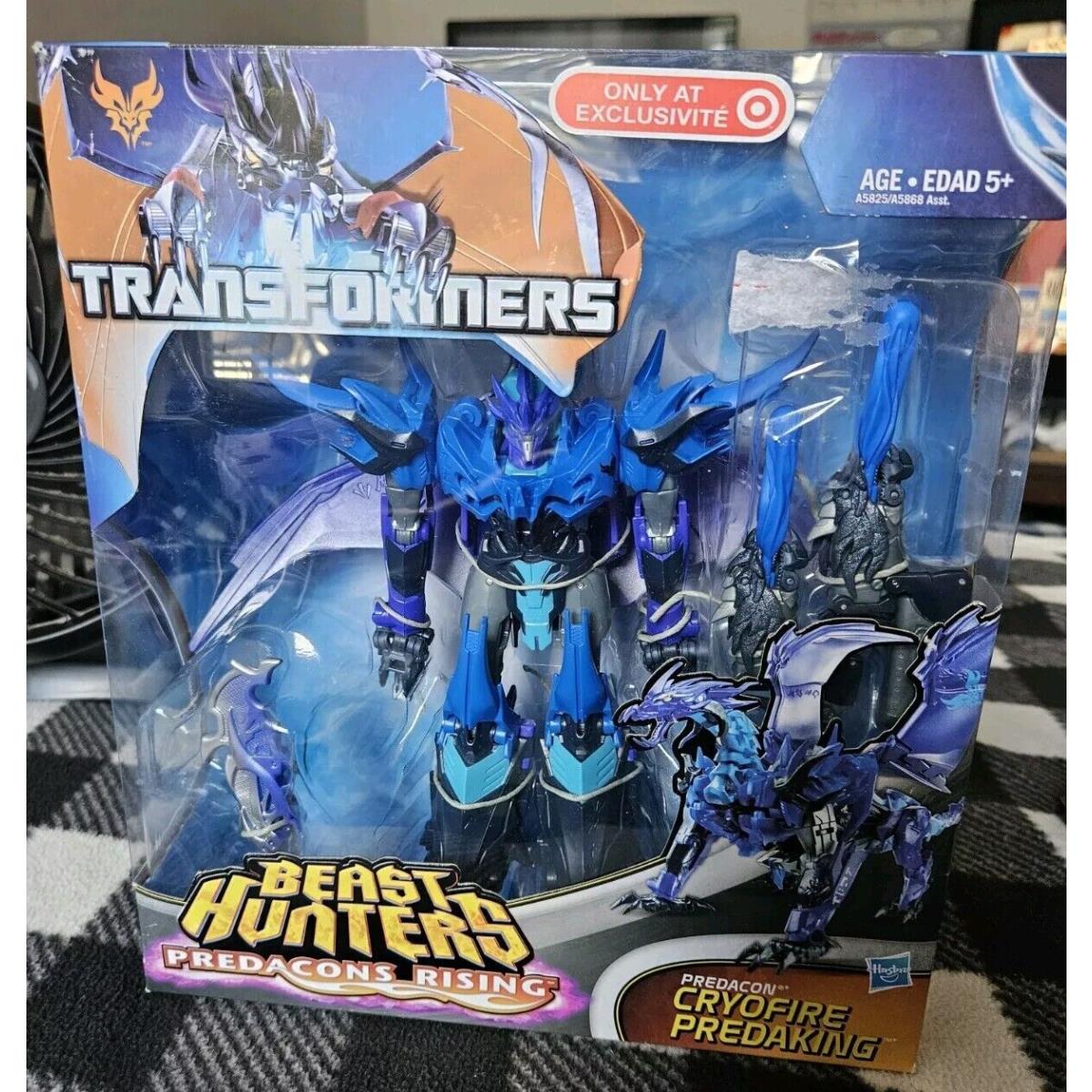 Transformers Beast Hunters Cryofire Predaking Target