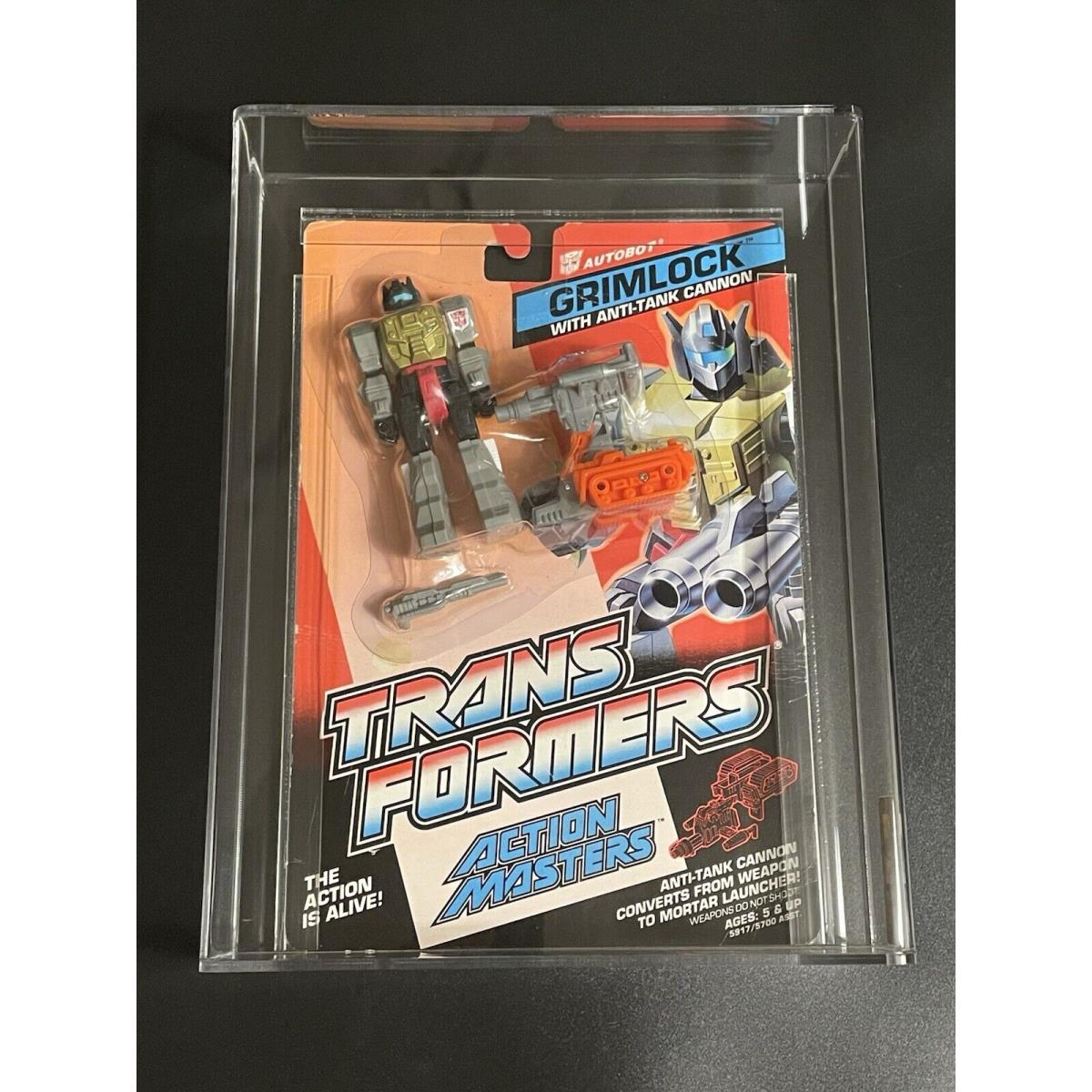 Action Masters Grimlock 1989 G1 Transformers Afa 50