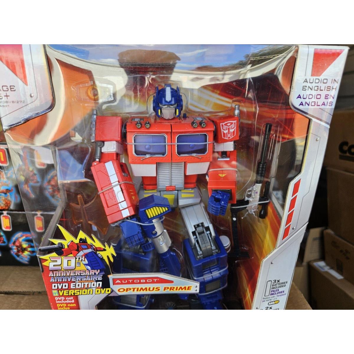 Transformers Masterpiece Optimus Prime Misb 20th Dvd Version