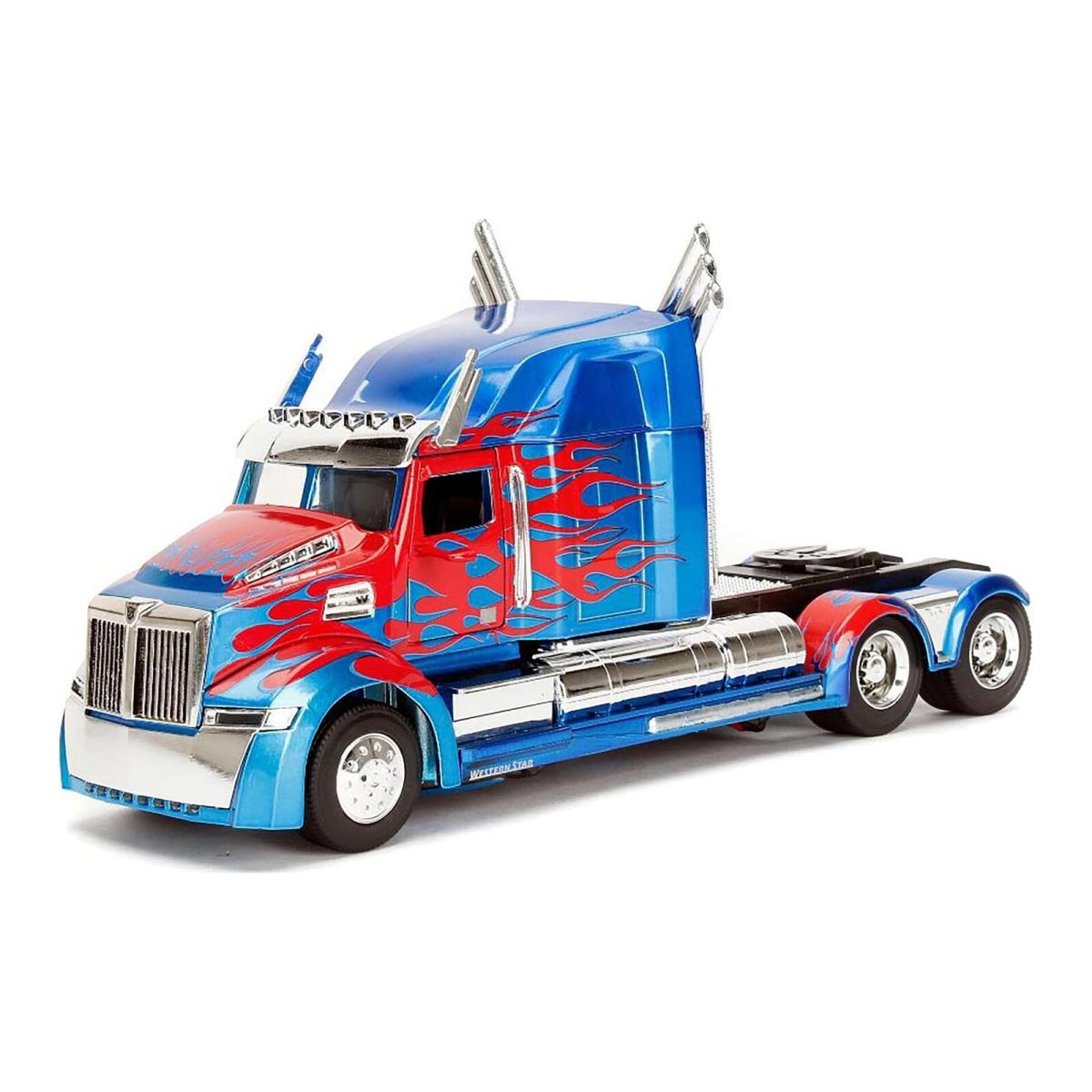 Transformers 1:24 Optimus Prime Metalfigs Diecast Collectible Vehicle