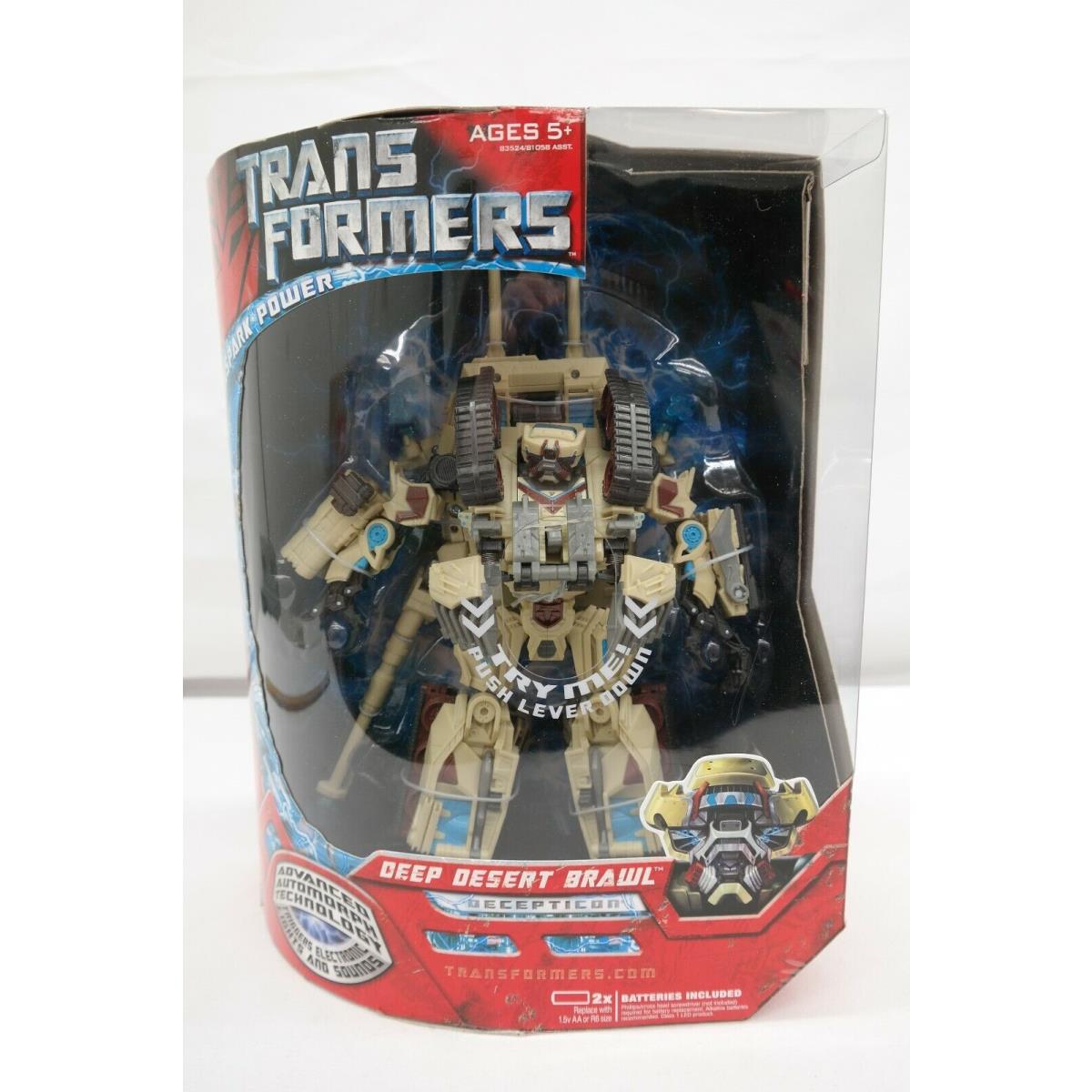 2007 Transformers Leader Class Deep Desert Brawl Decepticon TY