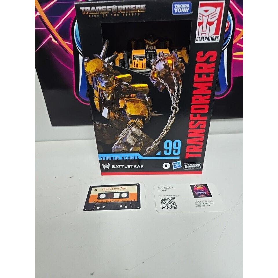 Transformers Studio Series Voyager Class 99 Battletrap Toy Rise of The