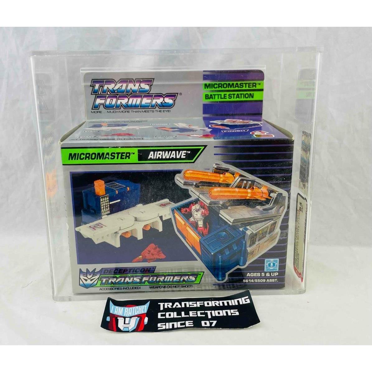 Transformers G1 Afa 85 Micromaster Airwave Misb