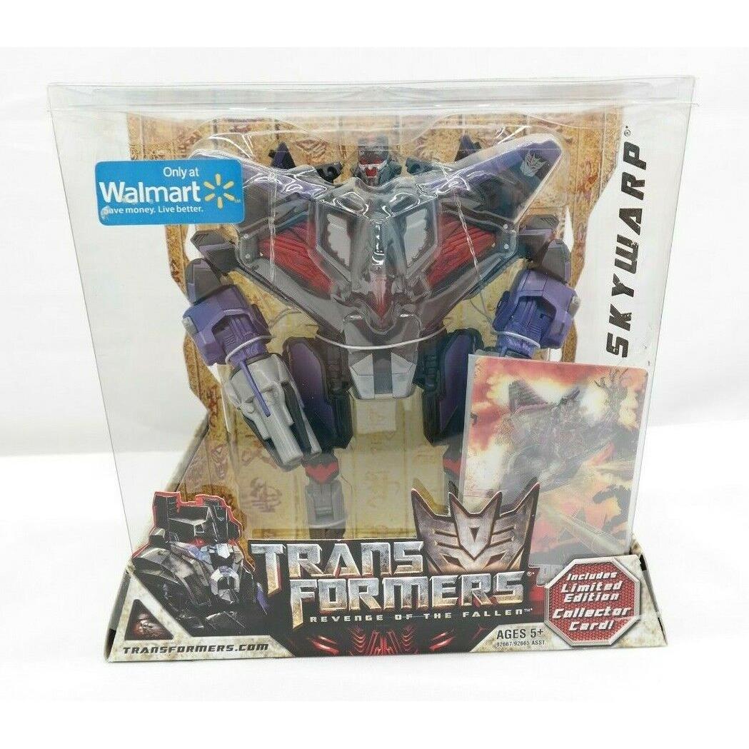 Transformers Revenge of The Fallen Walmart Exclusive Skywarp Voyager Class TY