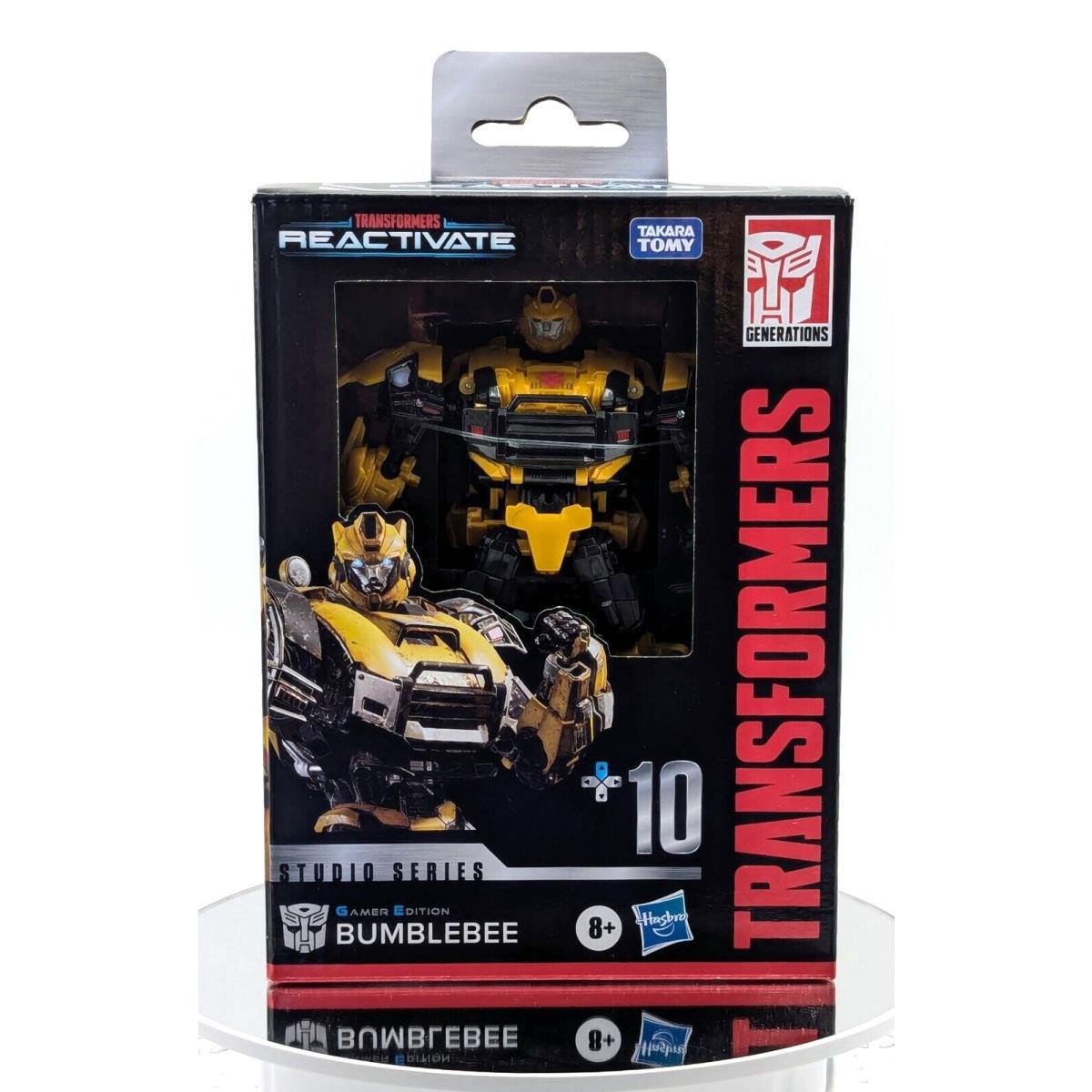 Hasbro Transformers Studio Series Deluxe Class +10 Bumblebee Gamer Edition