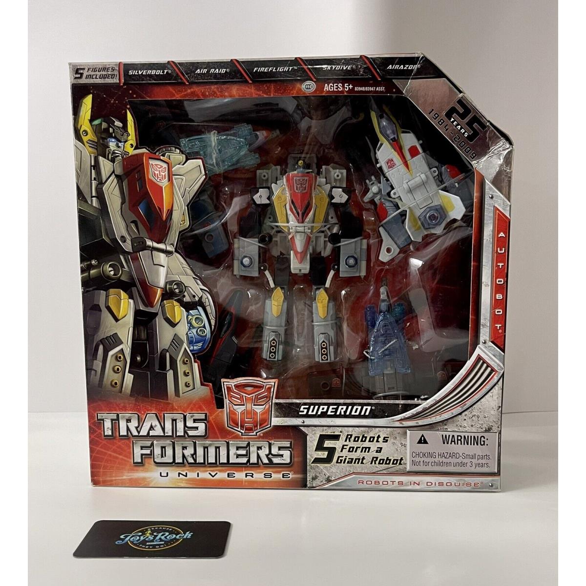 Superion Hasbro Transformers Universe 25th Anniversary Giftset Usa Arielbots