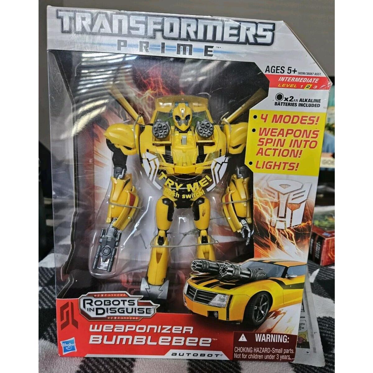 Transformers Prime Weaponizers Bumblebee