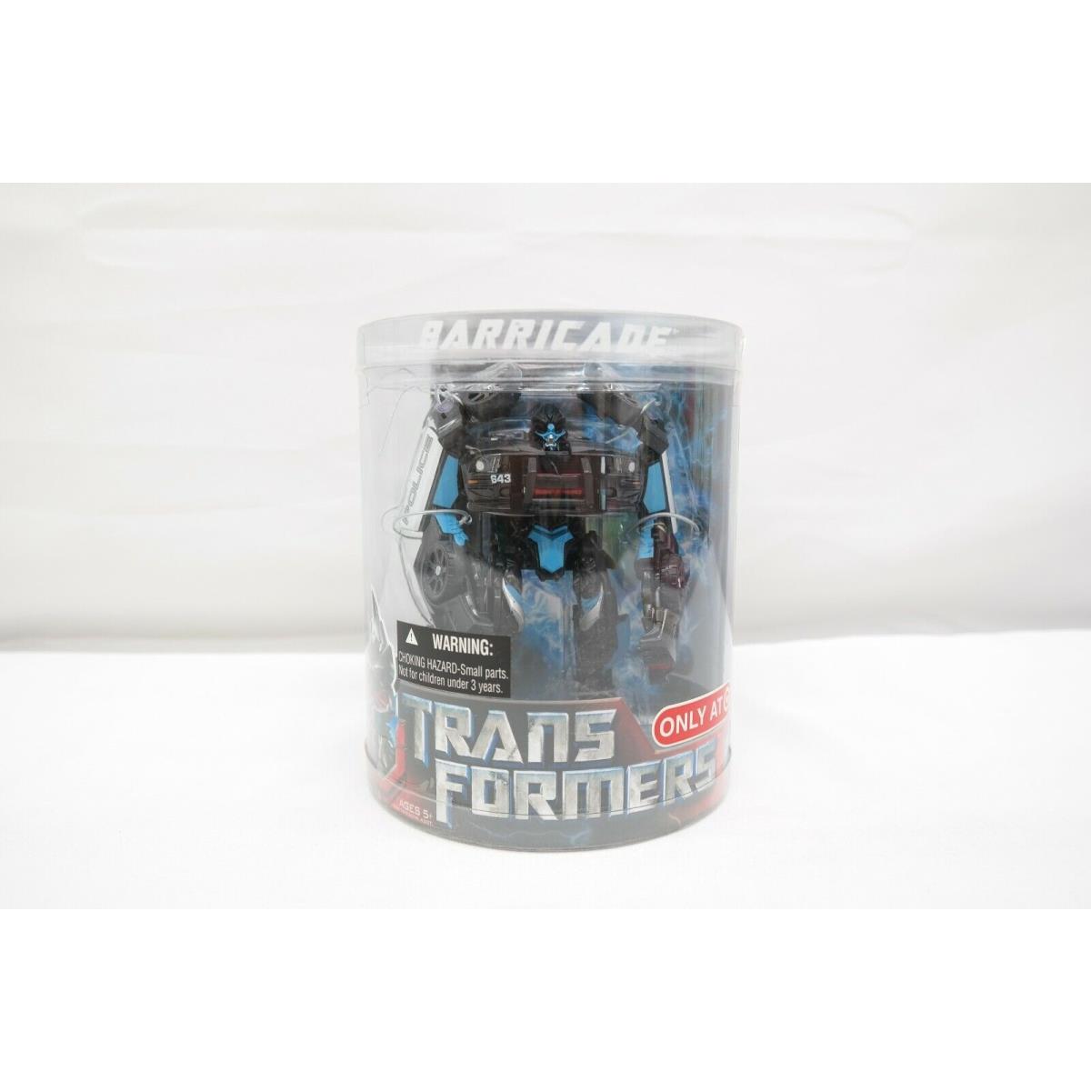 Transformers Barricade All-spark Decepticon Hasbro 2007 Target Exclusive TY