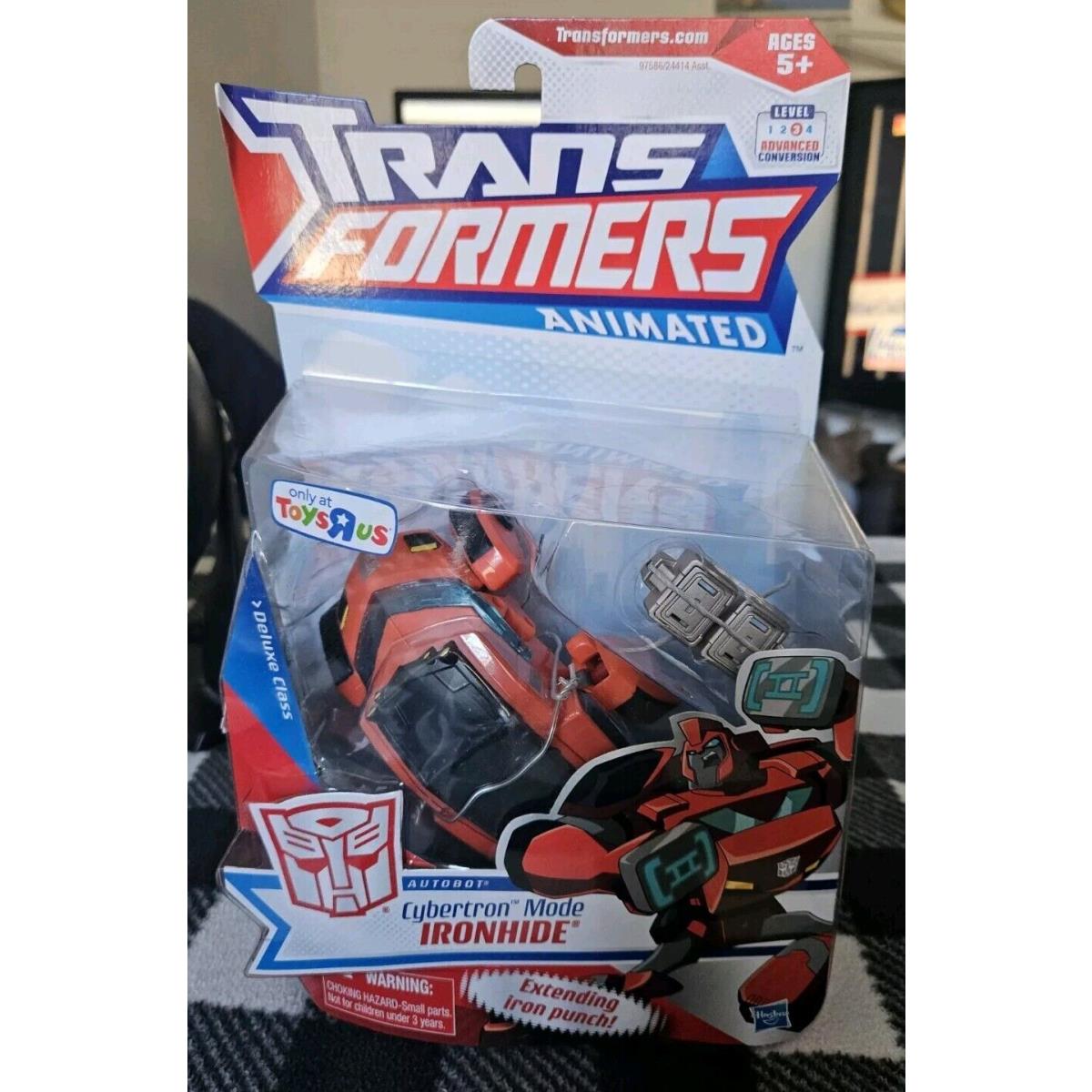 Transformers Animated Ironhide Cybertron Mode Misb 2009 Tru