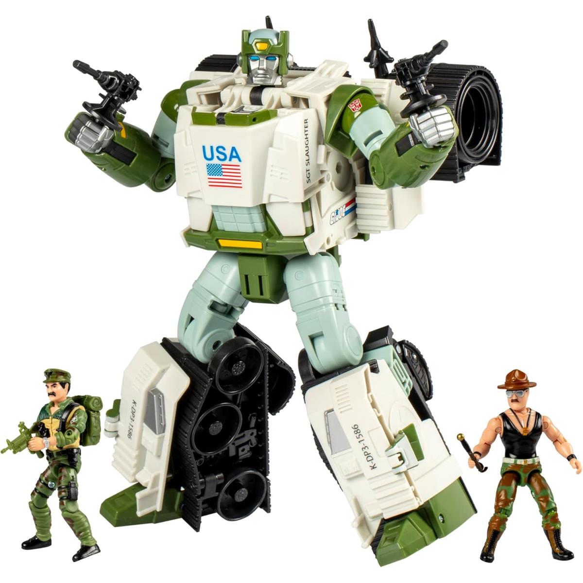 Transformers Collaborative G.i. Joe x Autobot Kup Triple T 9-Inch Action Figure