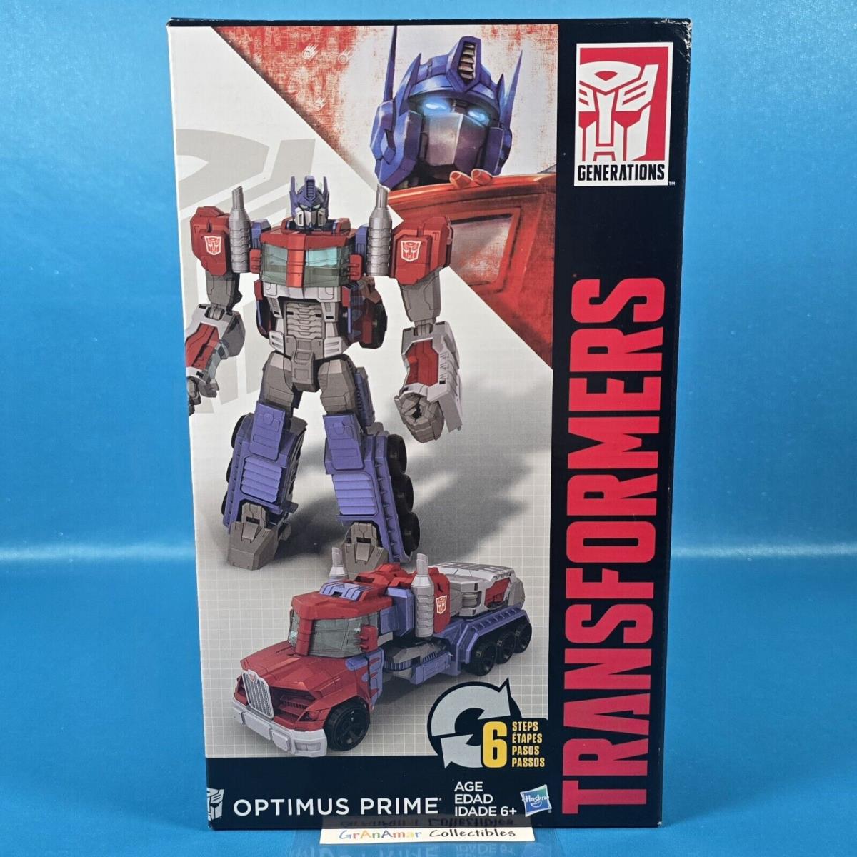 Transformers Generations Cyber Commander Optimus Prime Action Figure Exclusive