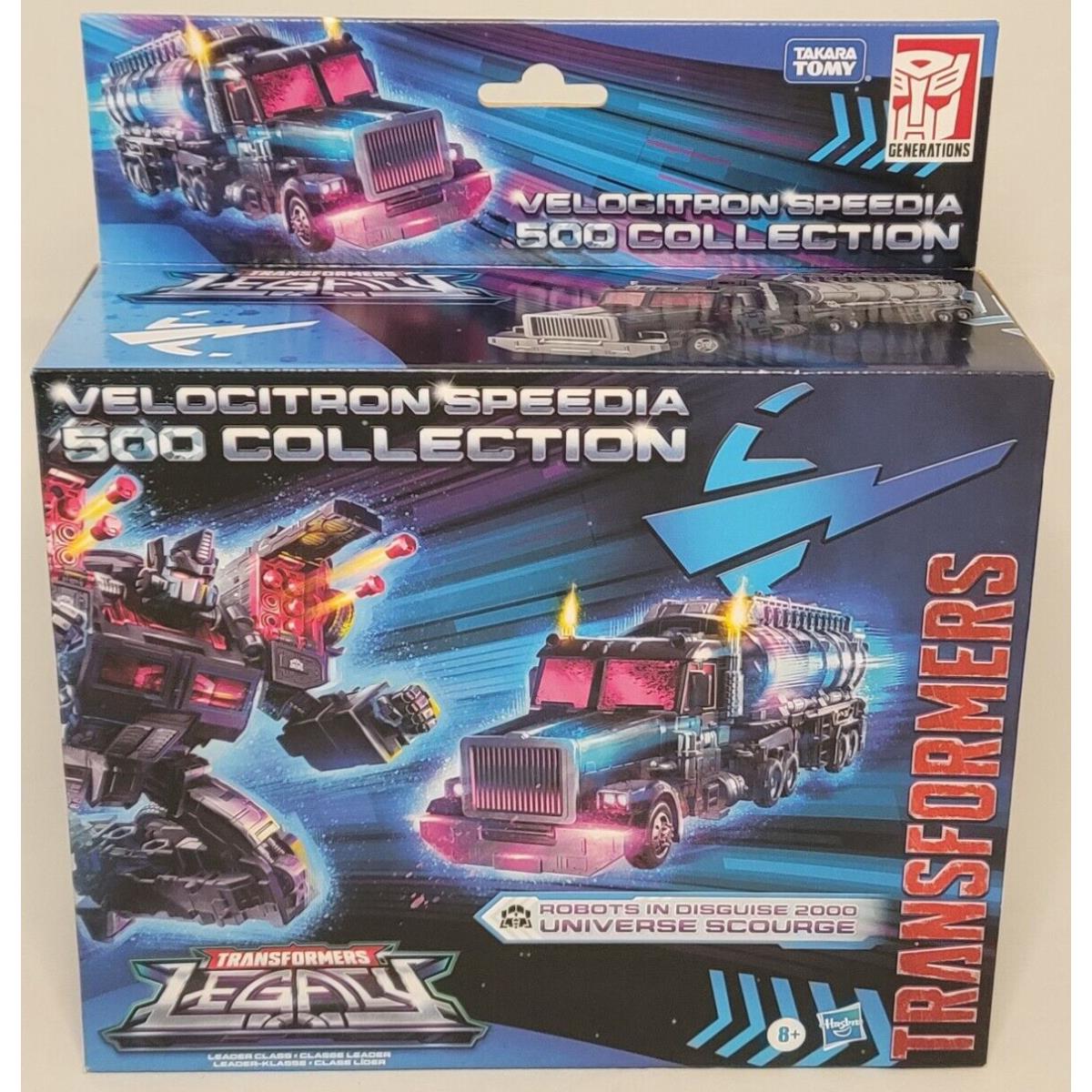 Transformers Legacy Velocitron Speedia 500 Collection Scourge Walmart Exclusive