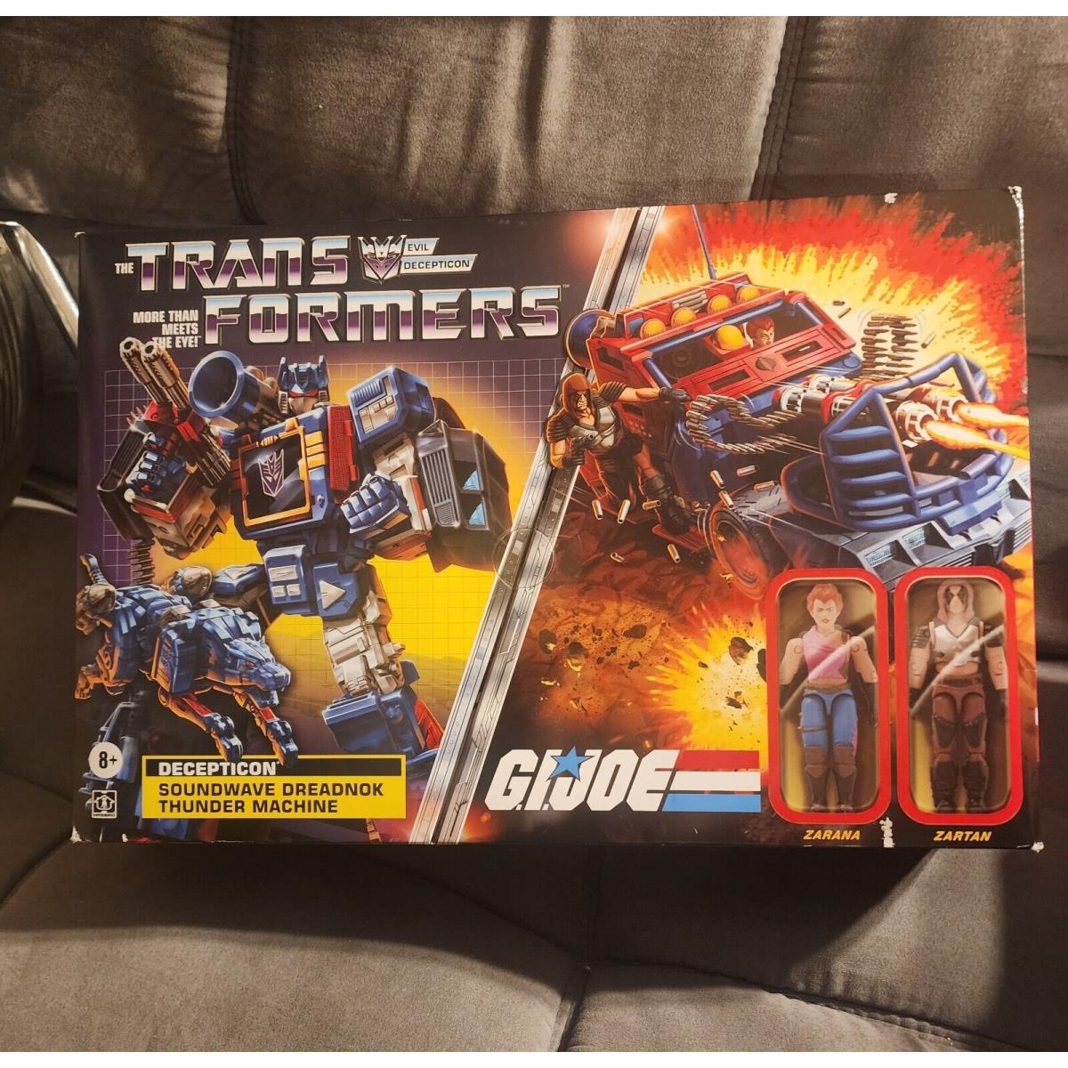 Transformers Collaborative G.i. Joe Mash-up Soundwave Dreadnok Thunder Machine