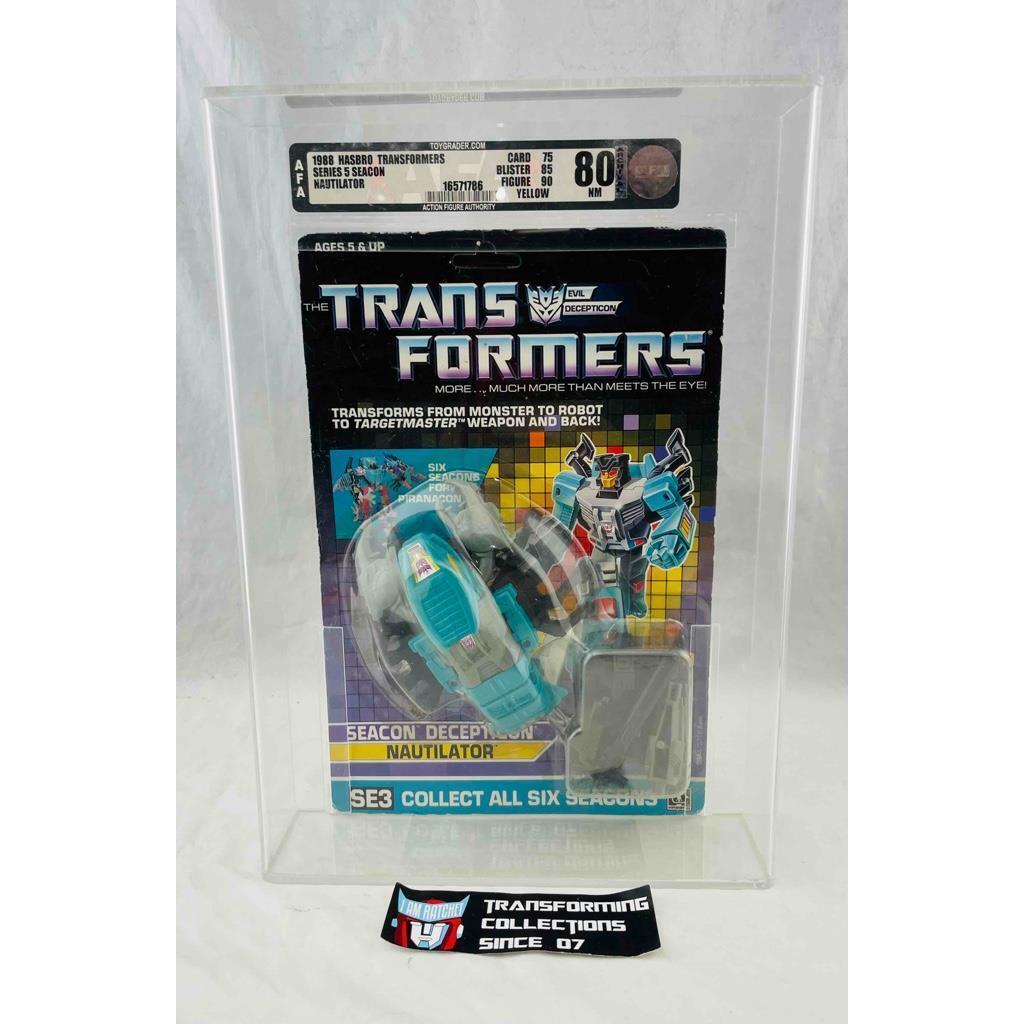 Transformers G1 Afa 80 Seacon Nautilator Mosc 75/85/90