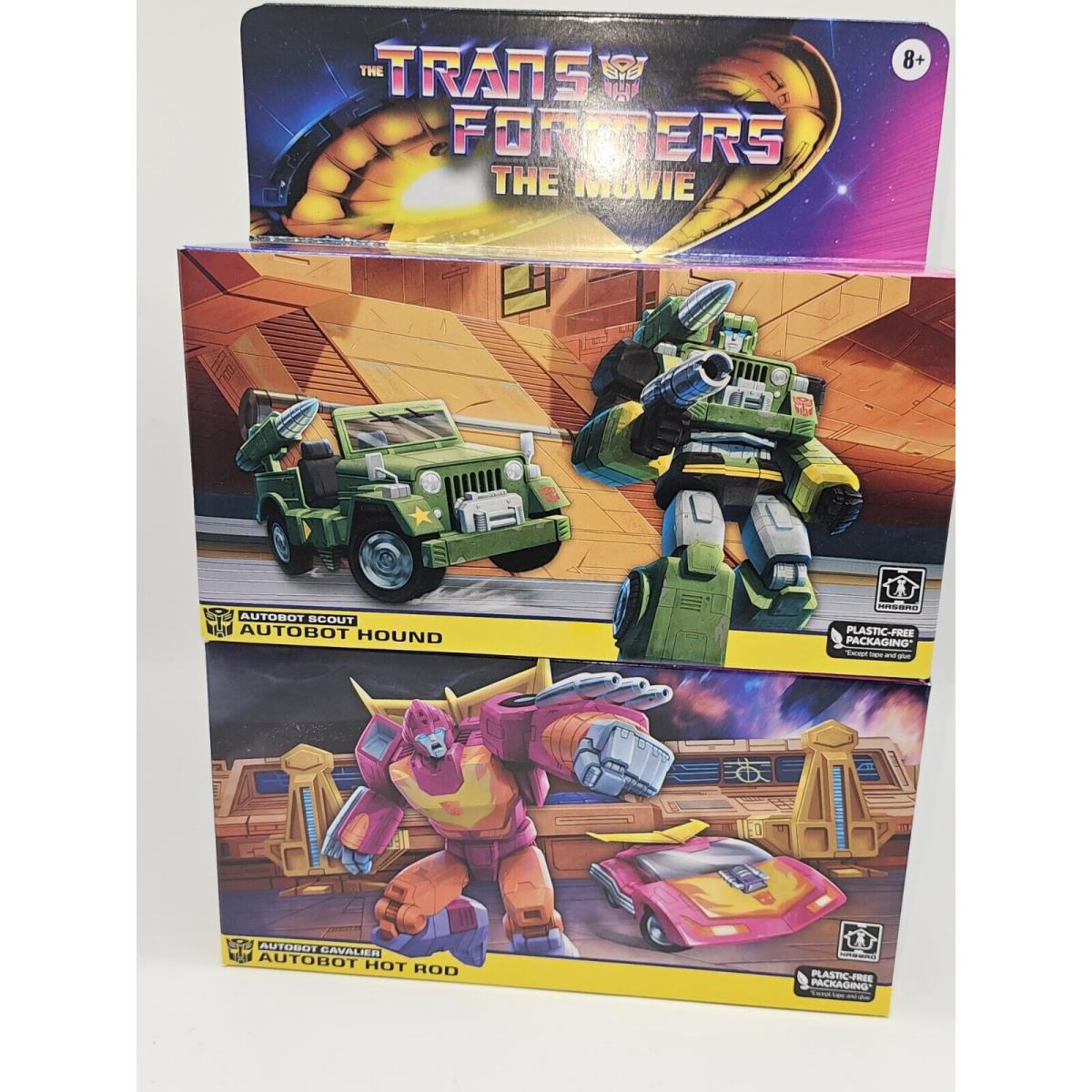 Transformers: The Movie Retro Autobot Scout Hot Rod Hound The Cavalier