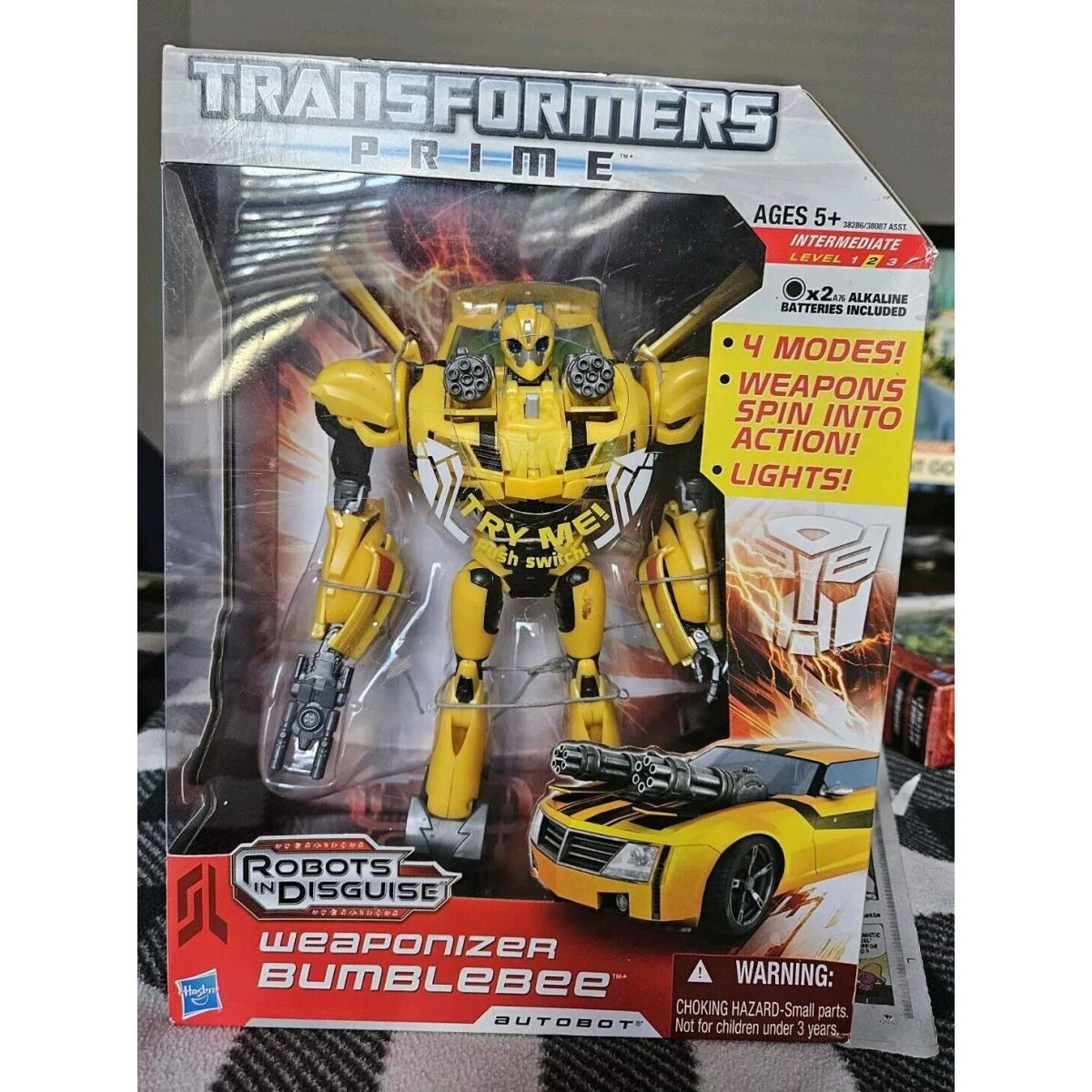 Transformers Prime Weaponizer Bumblebee