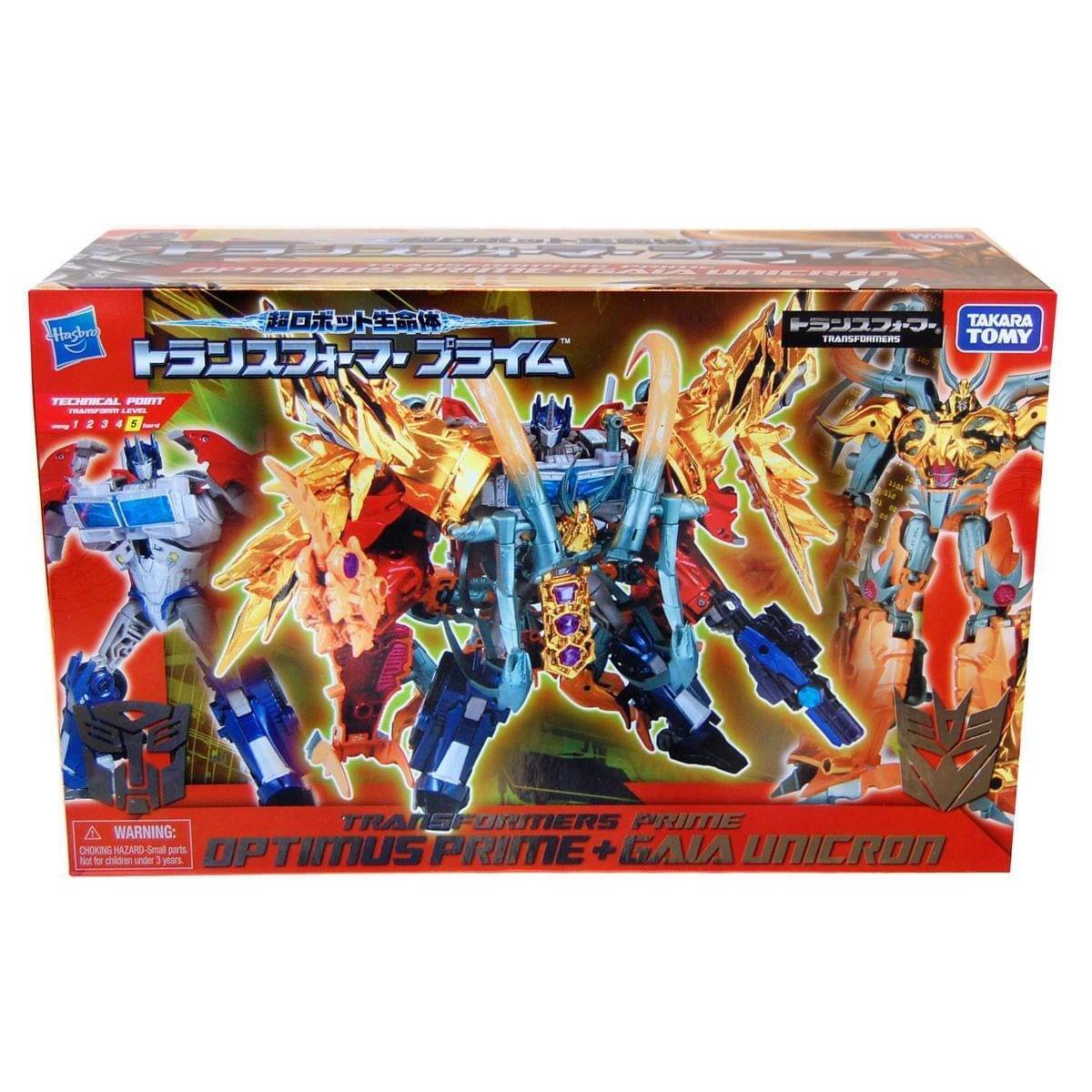 Transformers Chinese Year Prime: Optimus Prime Gaia Unicorn Set