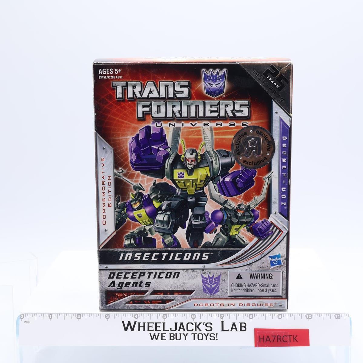 Insecticons Transformers Universe Tru Exclusive 25th Anniv. Hasbro