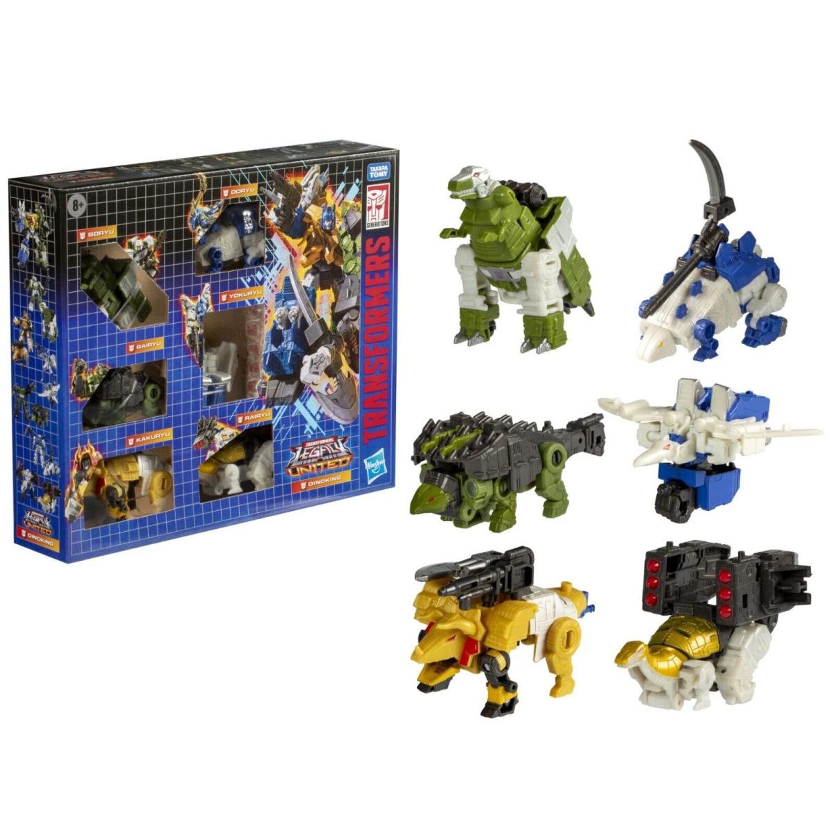 Hasbro Transformers Legacy United Dinobot Dinoking Multipack Pulsecon