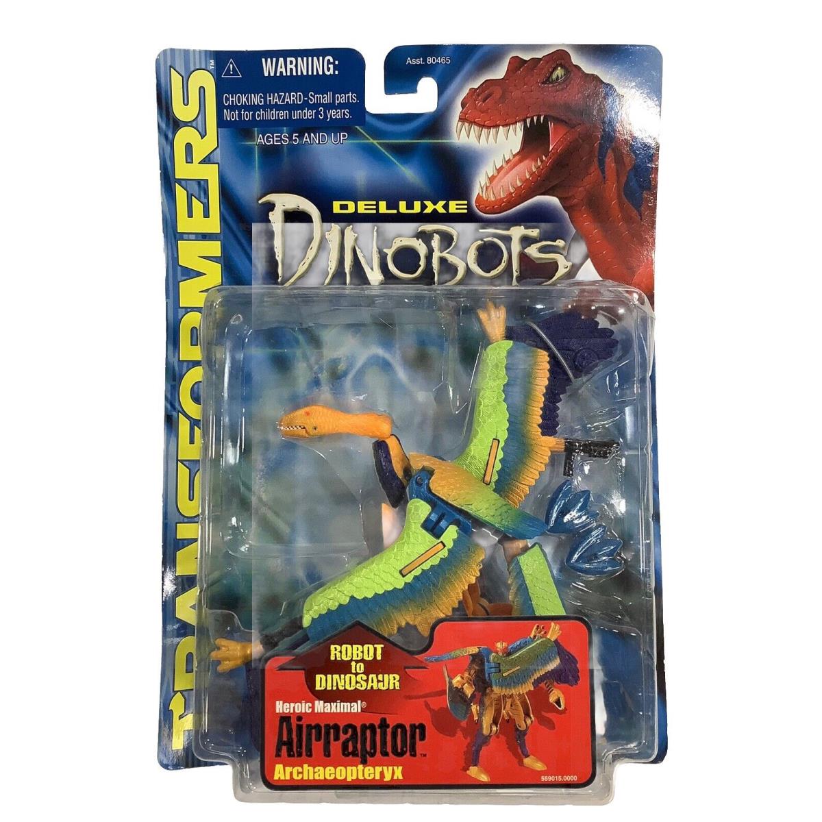 Hasbro 90s Transformers Deluxe Dinobots Action Figure Toy Airraptor Sealed/nos