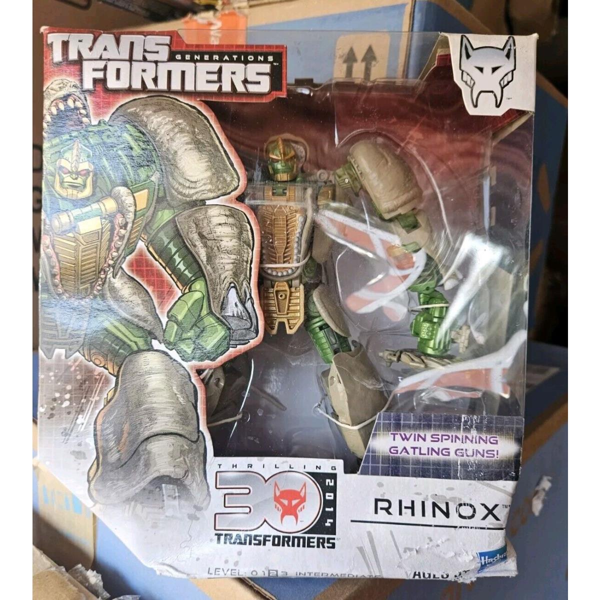 Transformers Generations Rhinox Misb 2012 Box Damage