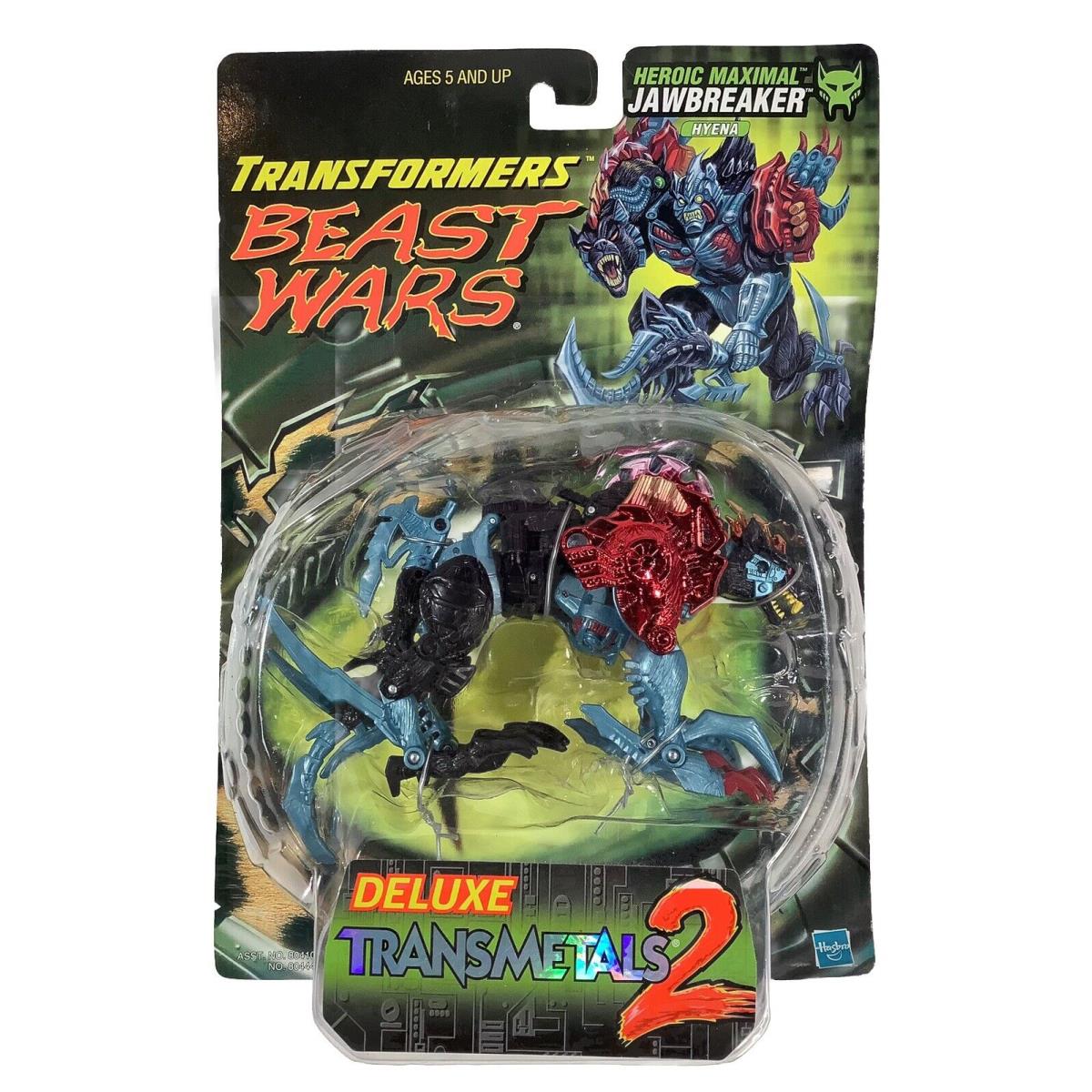 Hasbro 90s Transformers Beast Wars Jawbreaker Hyena Action Figure Toy