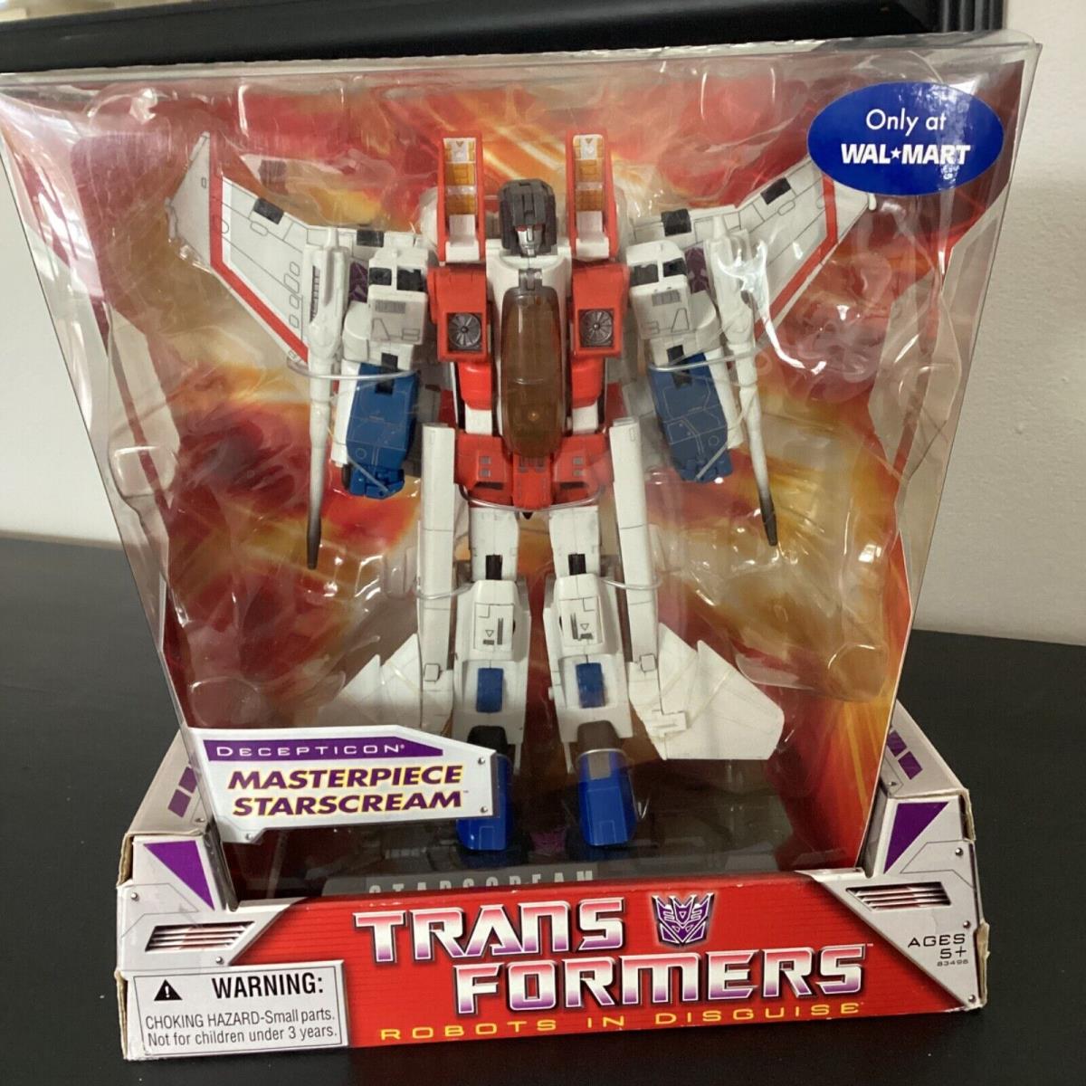 Transformers Masterpiece Starscream Walmart Exclusive Robots in Disguise